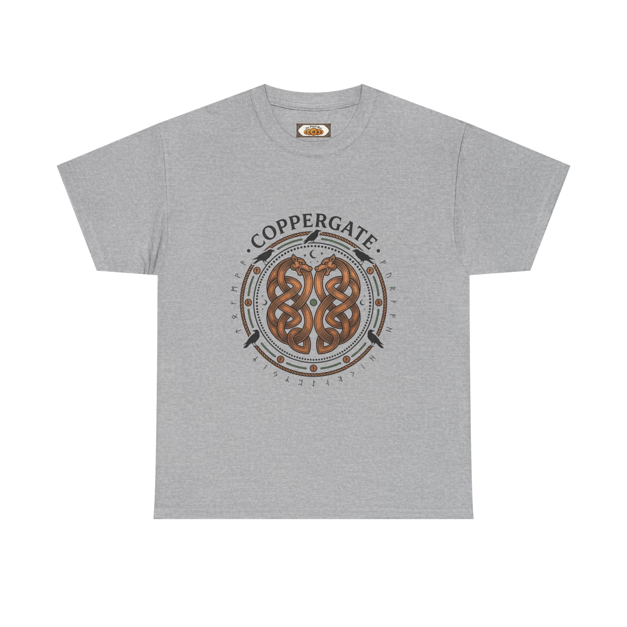 Coppergate Knotwork T-Shirt | Unisex Anglo-Saxon Heritage Tee