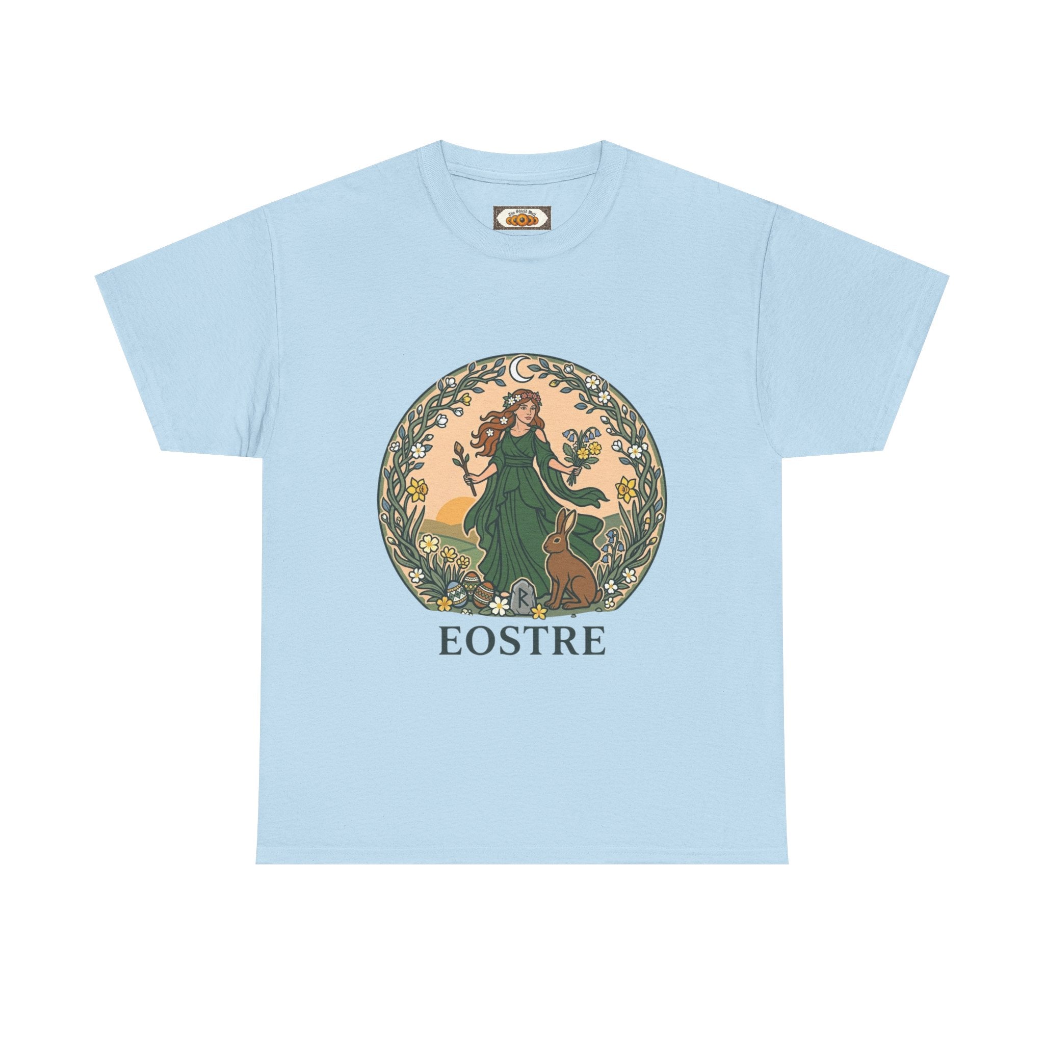 Eostre Spring Goddess T-Shirt — Anglo-Saxon Dawn & Fertility Tee