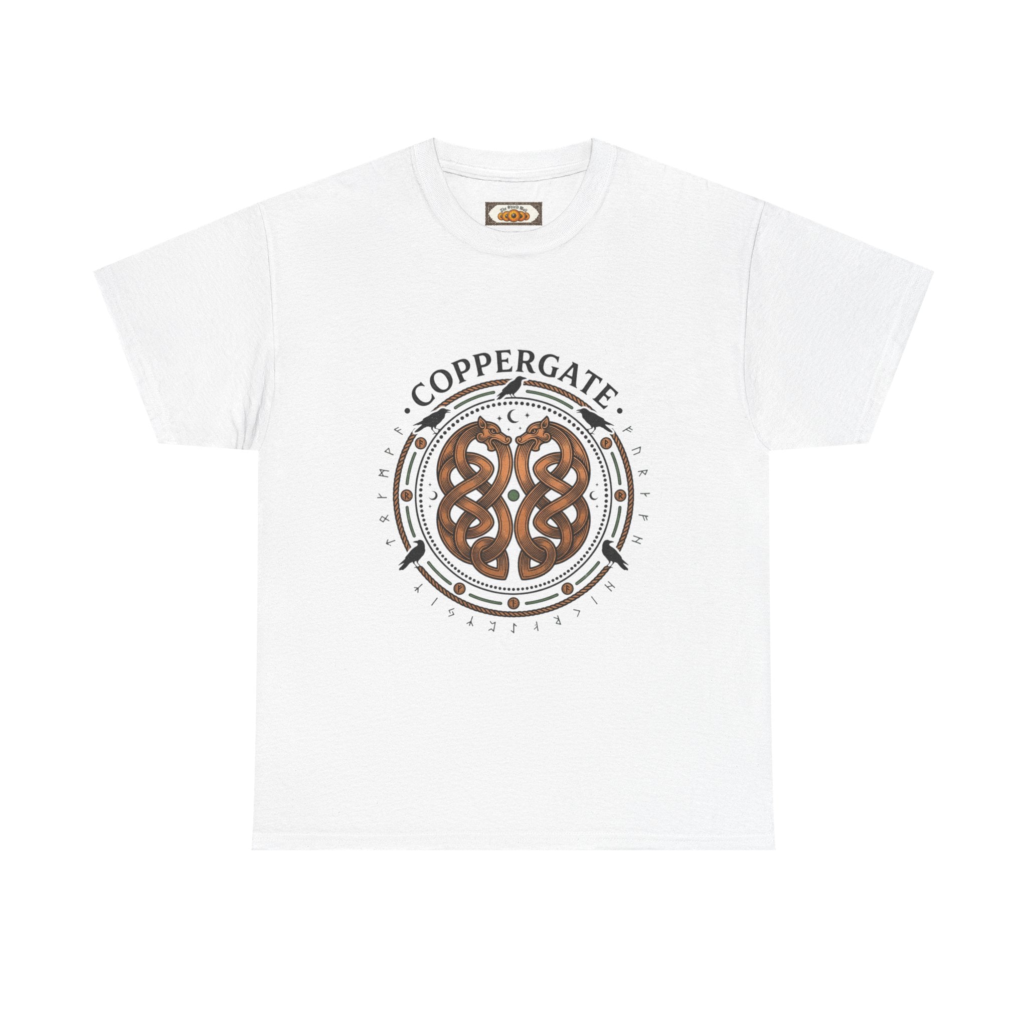 Coppergate Knotwork T-Shirt | Unisex Anglo-Saxon Heritage Tee
