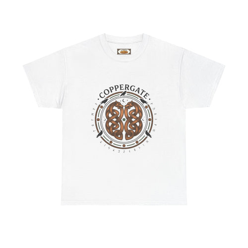 Coppergate Knotwork T-Shirt | Unisex Anglo-Saxon Heritage Tee