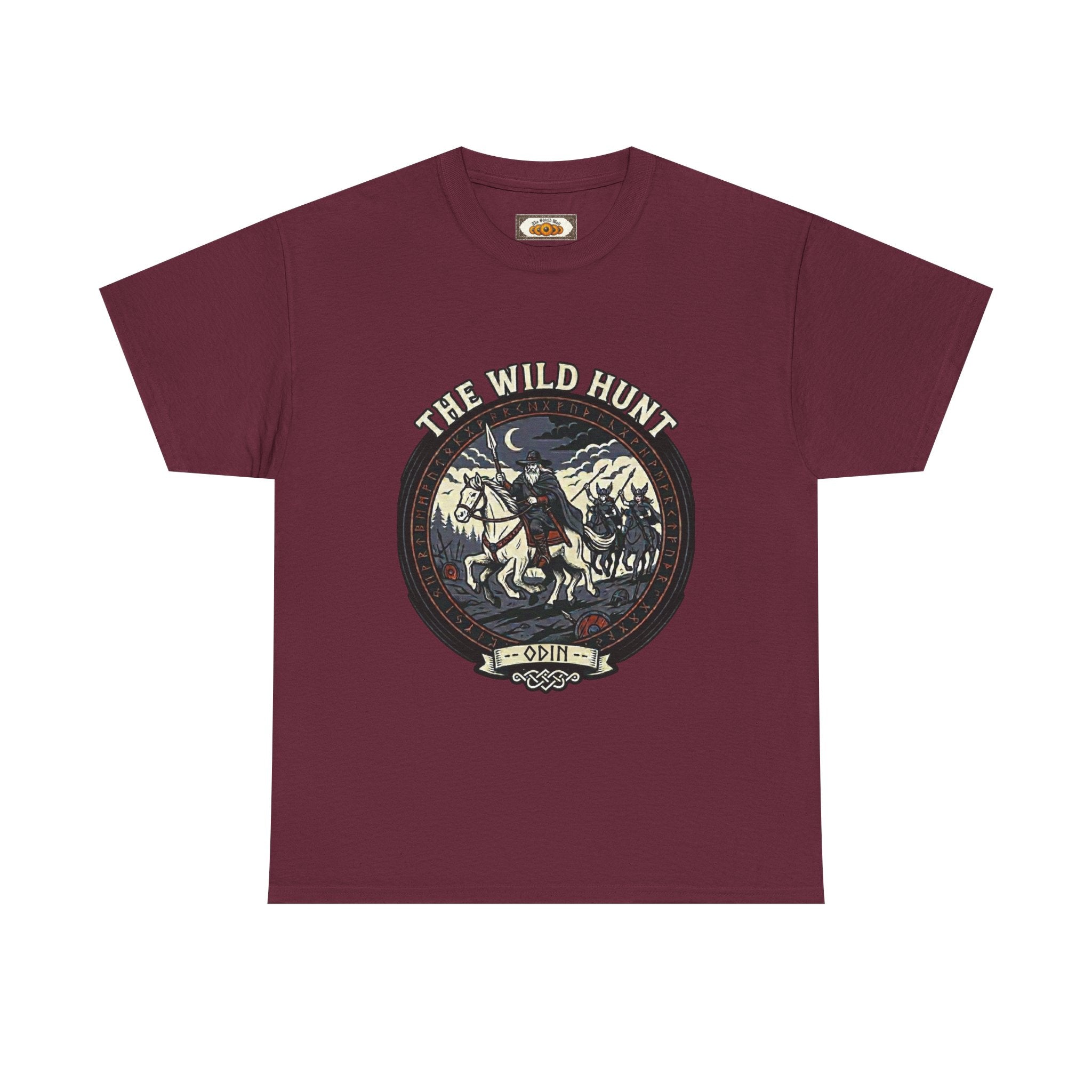 Wild Hunt T-Shirt | Unisex Odin & Sleipnir Norse Mythology Tee