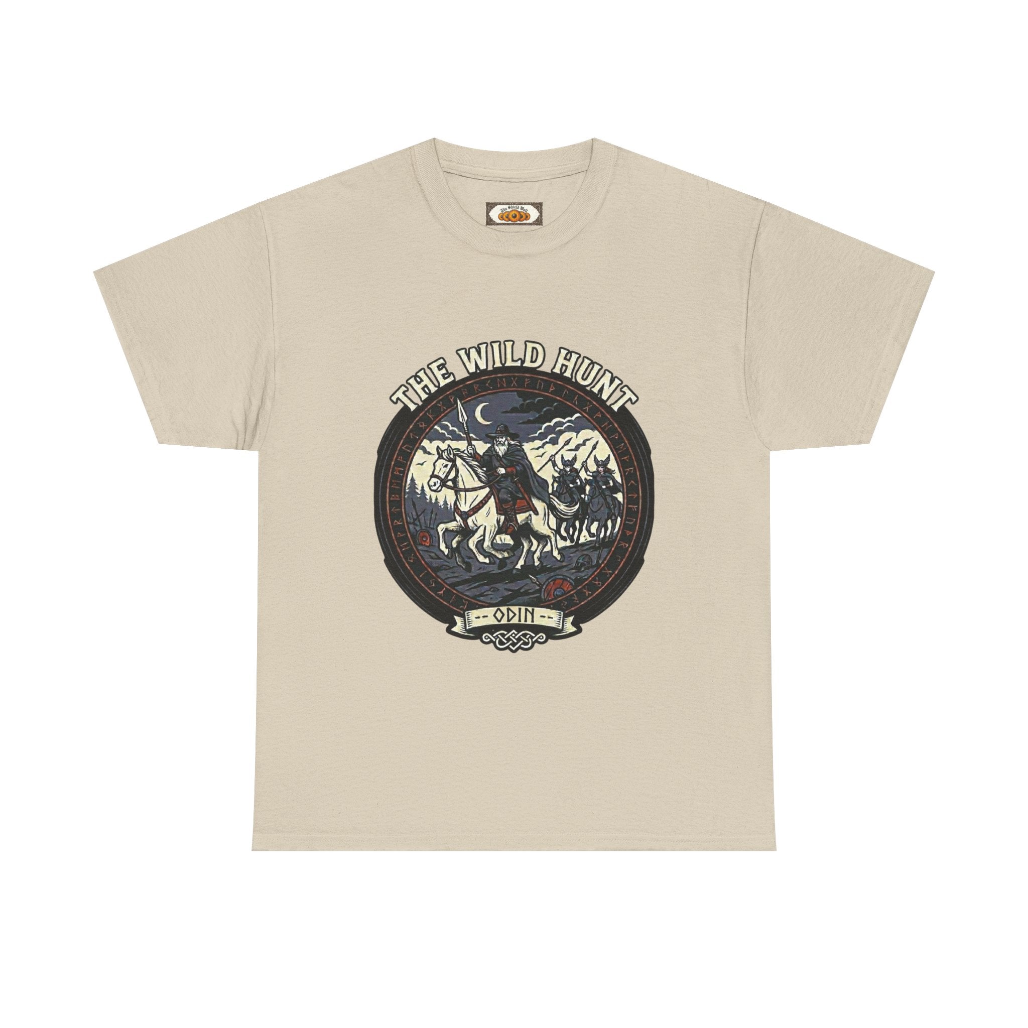 Wild Hunt T-Shirt | Unisex Odin & Sleipnir Norse Mythology Tee
