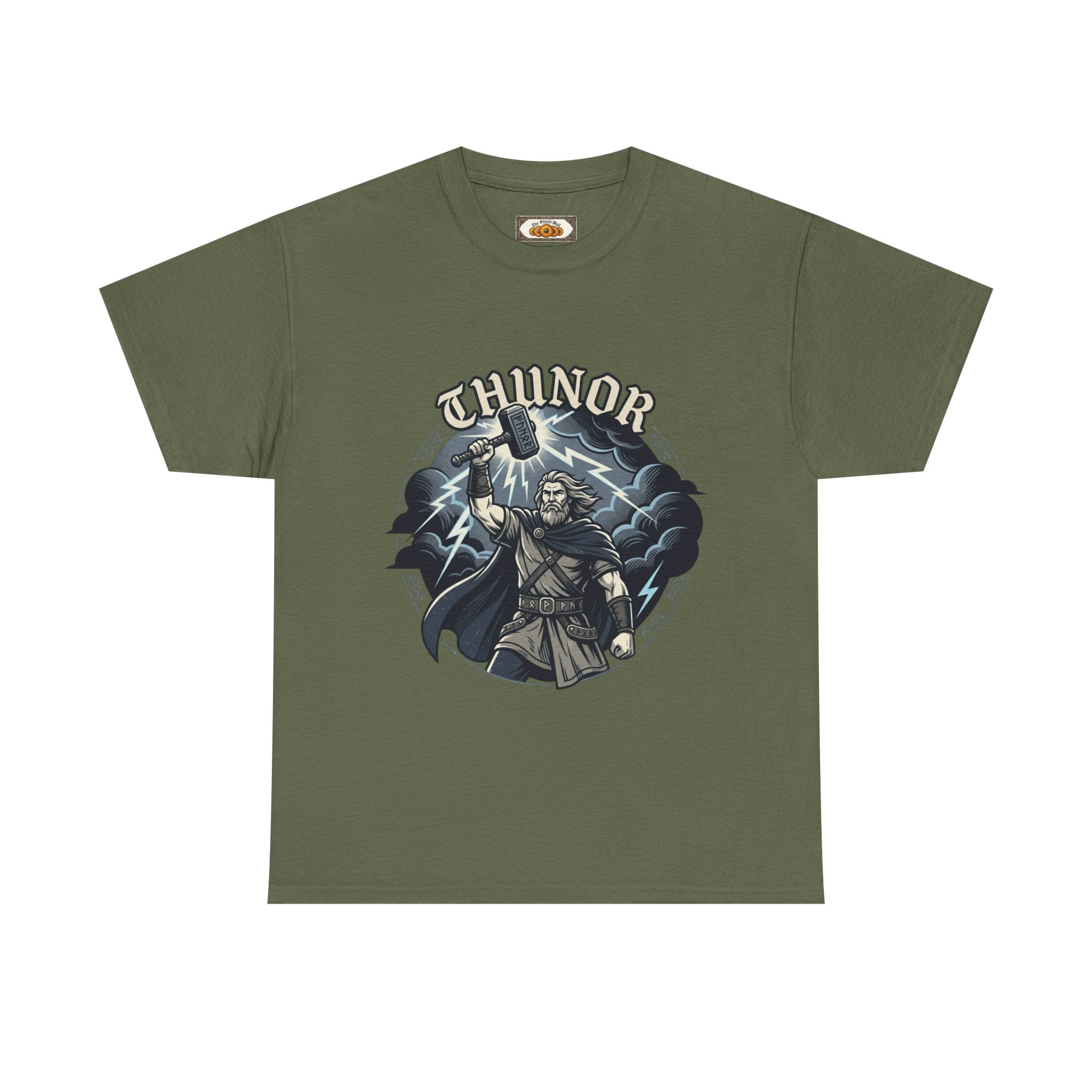 Thunor God of Thunder T-Shirt — Anglo-Saxon Mythology Tee