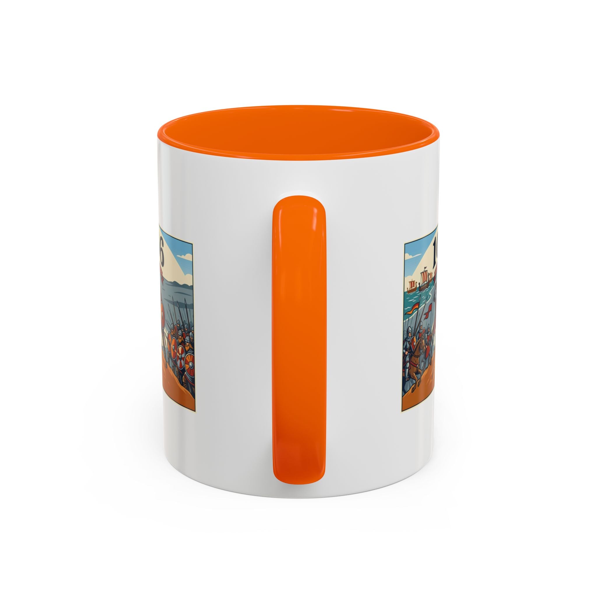 1066 Battle Coffee Mug — Medieval Norman Conquest Design — End of an Era — 11oz