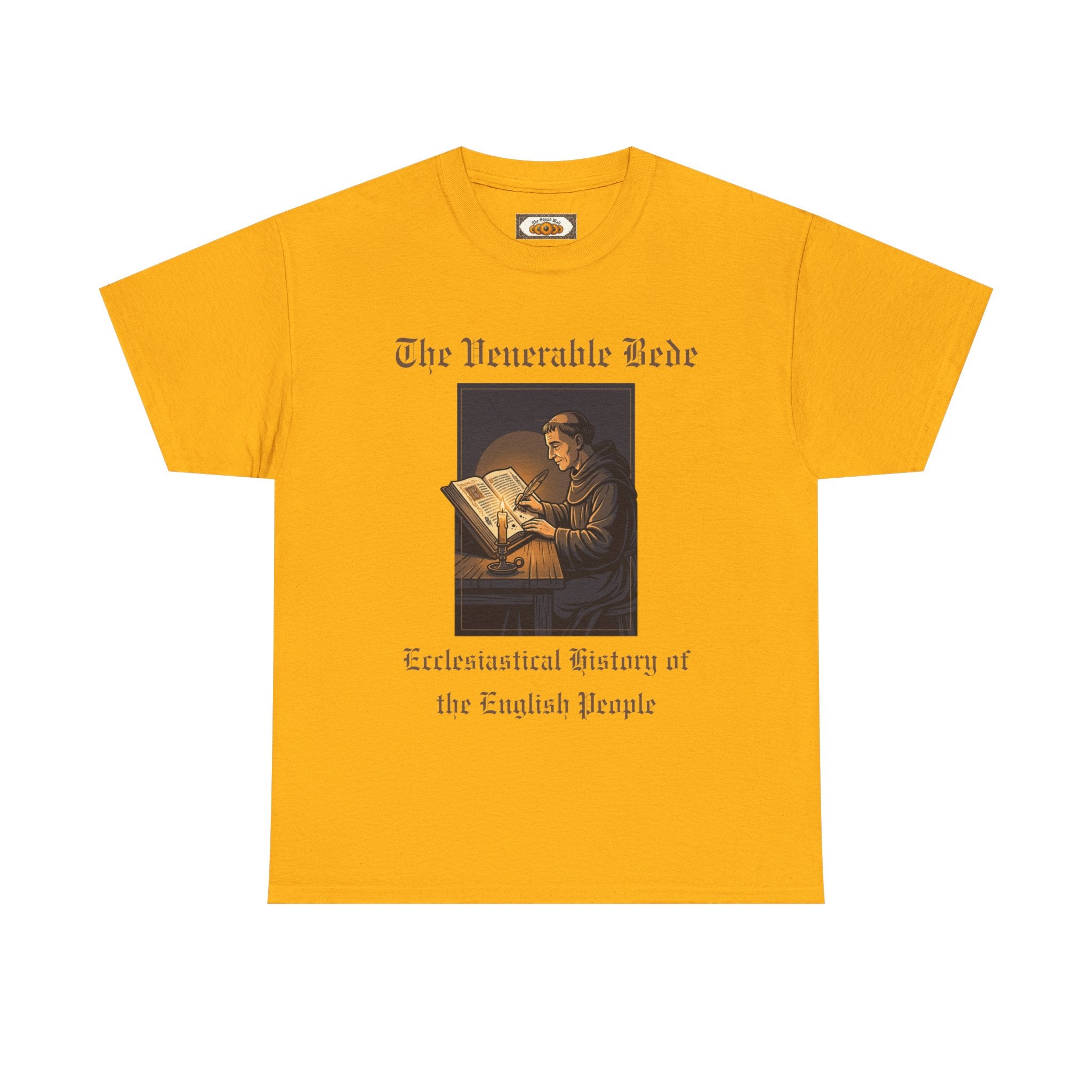Venerable Bede T-Shirt | Unisex Anglo-Saxon History Tee for Adults