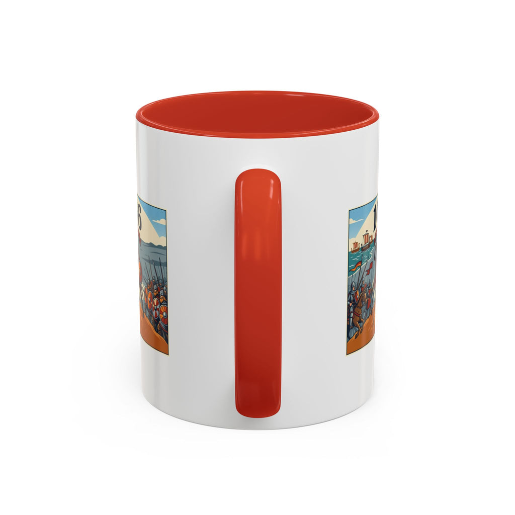 1066 Battle Coffee Mug — Medieval Norman Conquest Design — End of an Era — 11oz