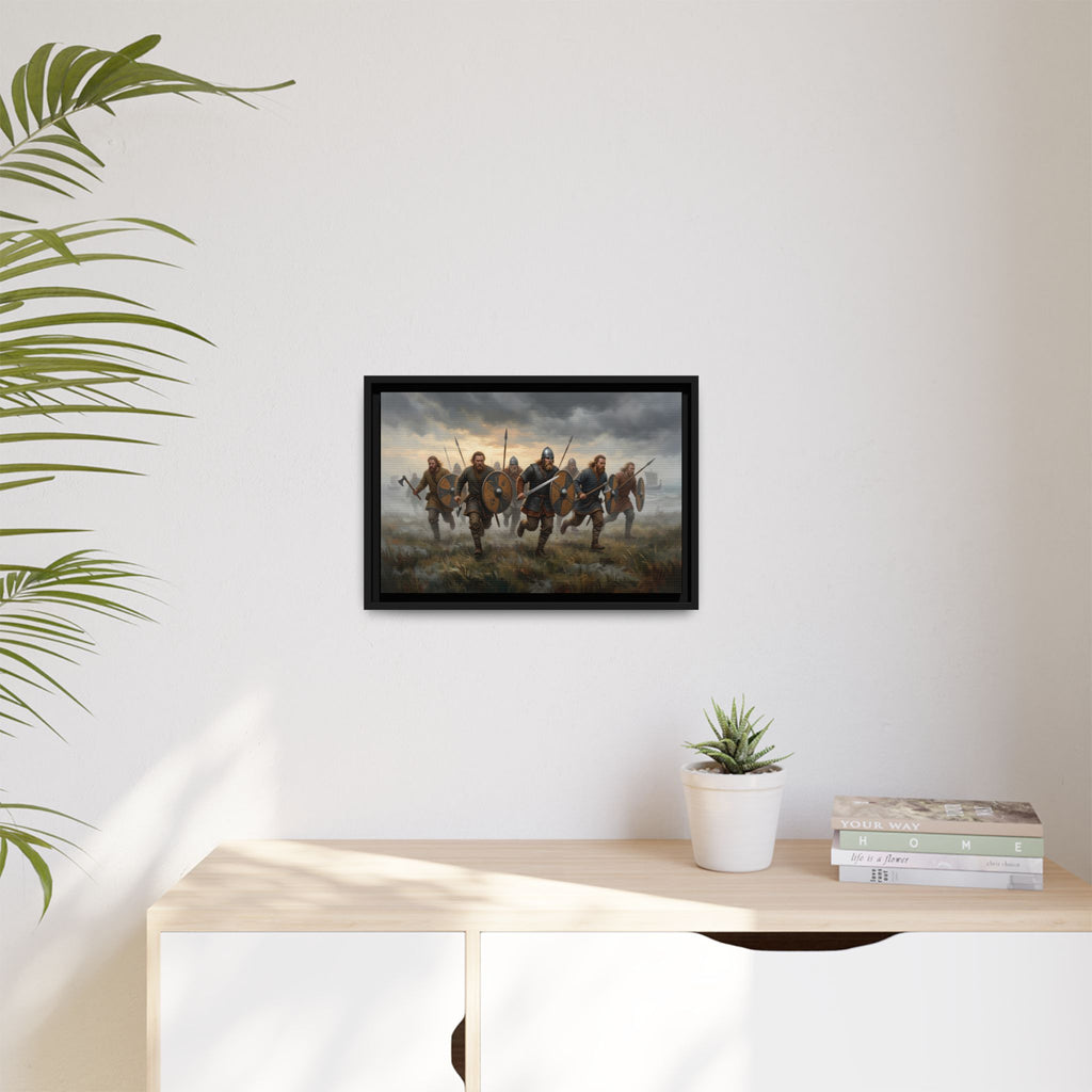 The Great Heathen Army — Fury from the North | Framed Canvas Print