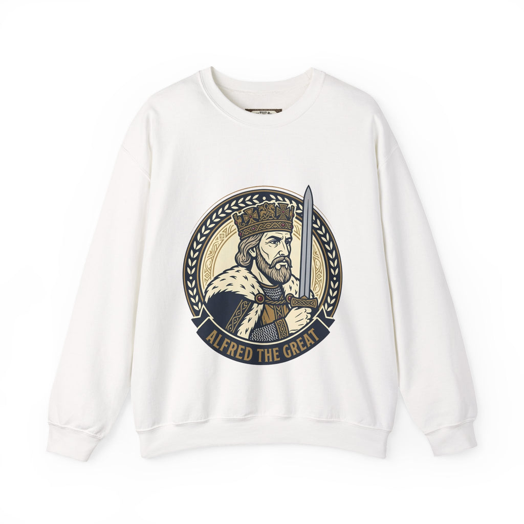Alfred the Great Sweatshirt | Unisex Adult Heritage Crewneck