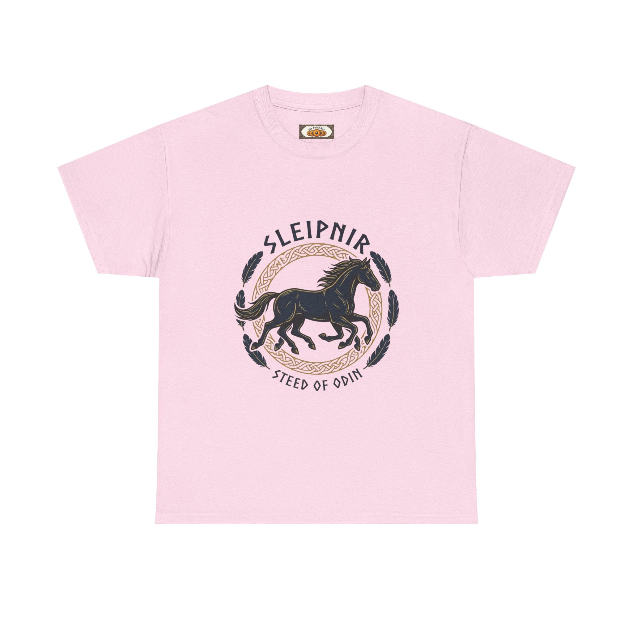 Sleipnir T-Shirt | Unisex Viking Norse Mythology Tee | Wild Hunt Odin's Eight-Legged Horse