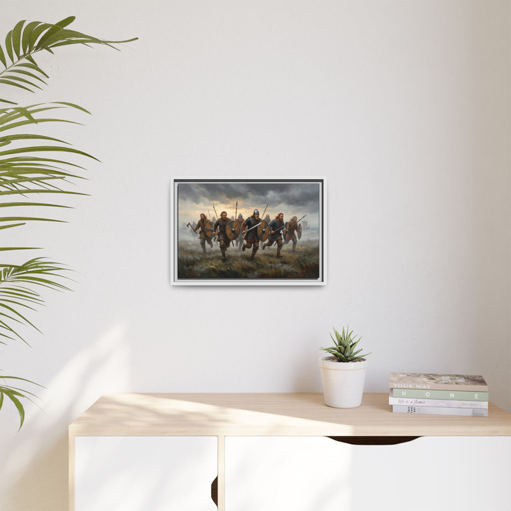 The Great Heathen Army — Fury from the North | Framed Canvas Print