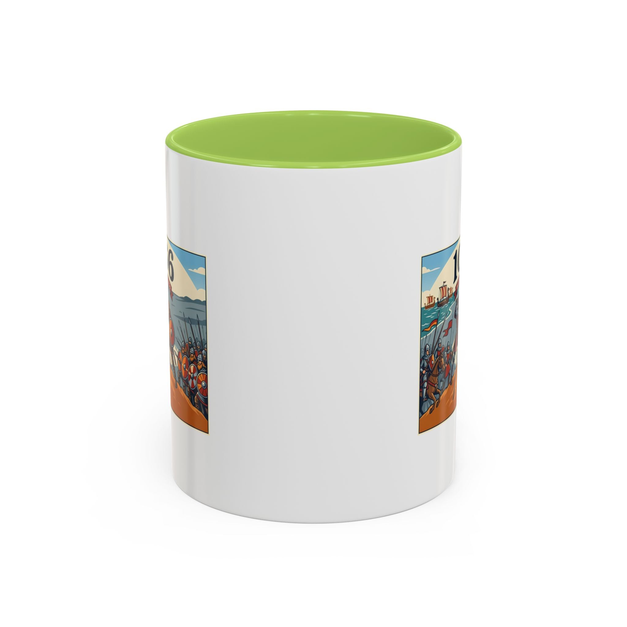 1066 Battle Coffee Mug — Medieval Norman Conquest Design — End of an Era — 11oz