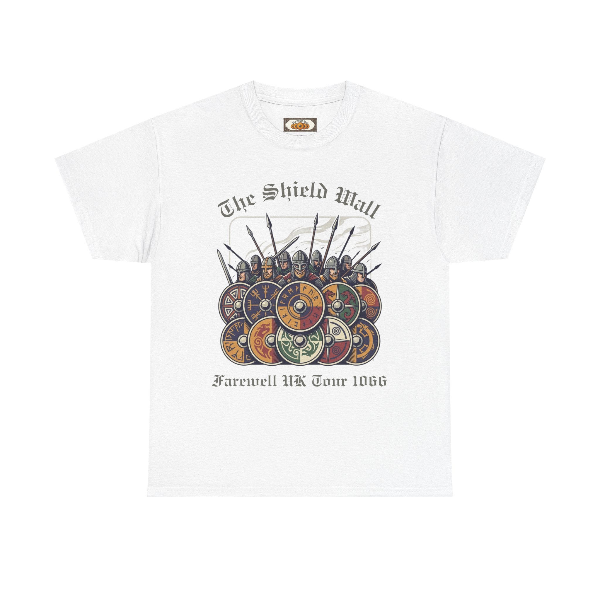 1066 Shield Wall Farewell Tour T-Shirt — Battle of Hastings, Stamford Bridge & Fulford