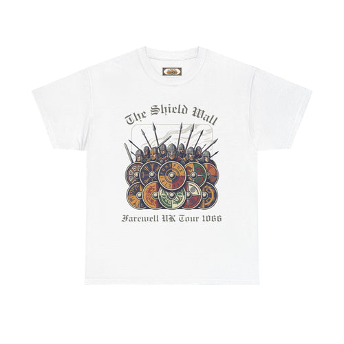 1066 Shield Wall Farewell Tour T-Shirt — Battle of Hastings, Stamford Bridge & Fulford