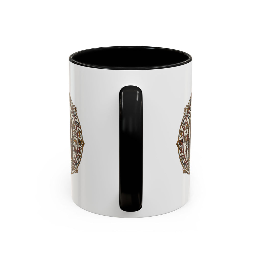 King Harold II Crest Mug — Bayeux Tapestry Medieval Coffee Cup (11oz)