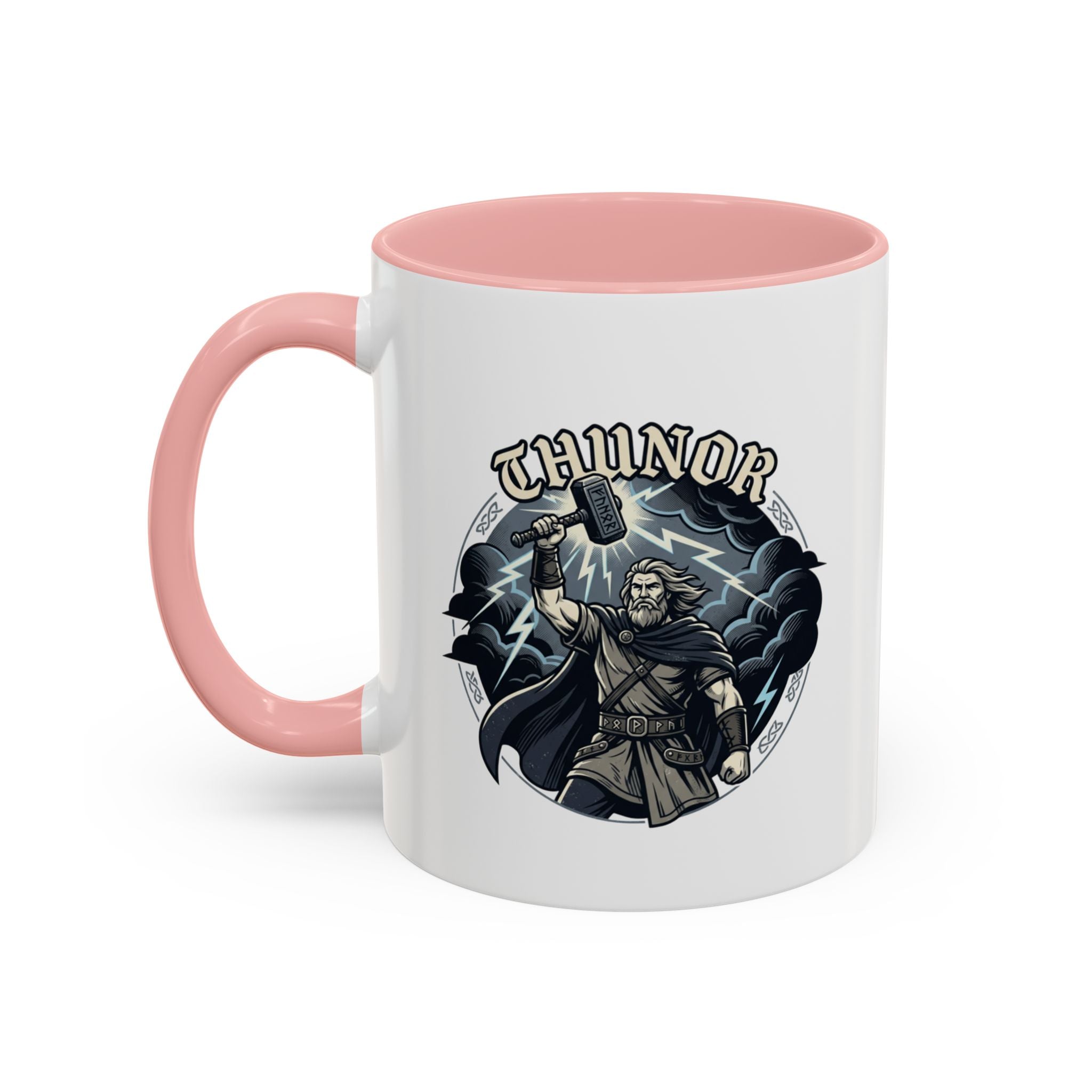 Thunor Coffee Mug — Anglo-Saxon God of Thunder Accent Mug | The Shield Wall