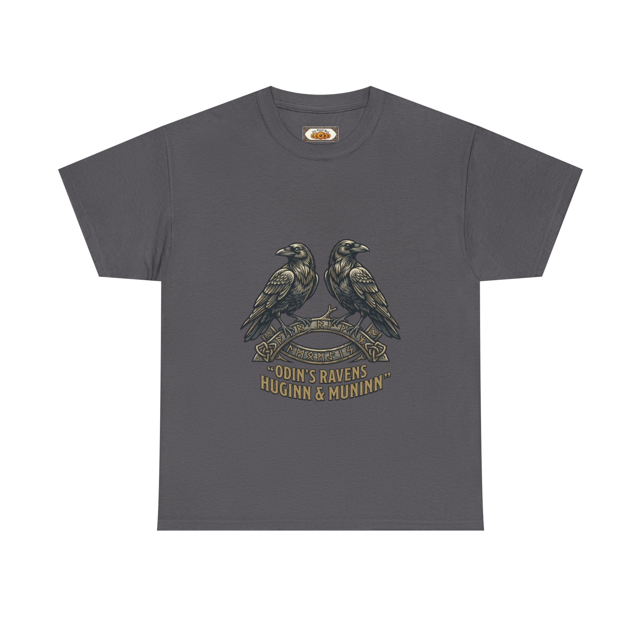 Odin's Ravens Unisex T-Shirt | Huginn & Muninn Norse Mythology Tee