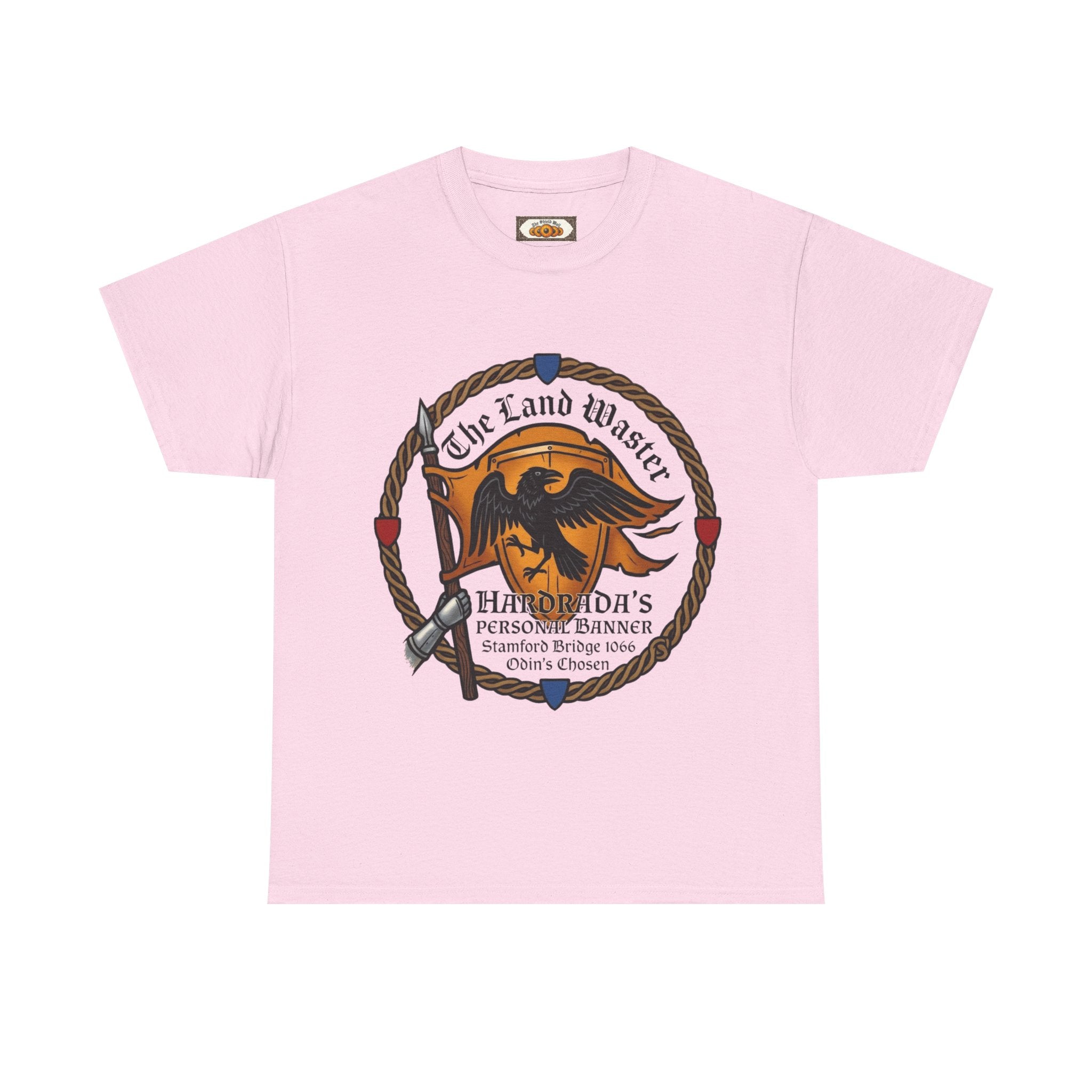 Stamford Bridge 1066 Unisex T-Shirt | Harald Hardrada 'Land Waster' Banner | Viking Heritage Tee