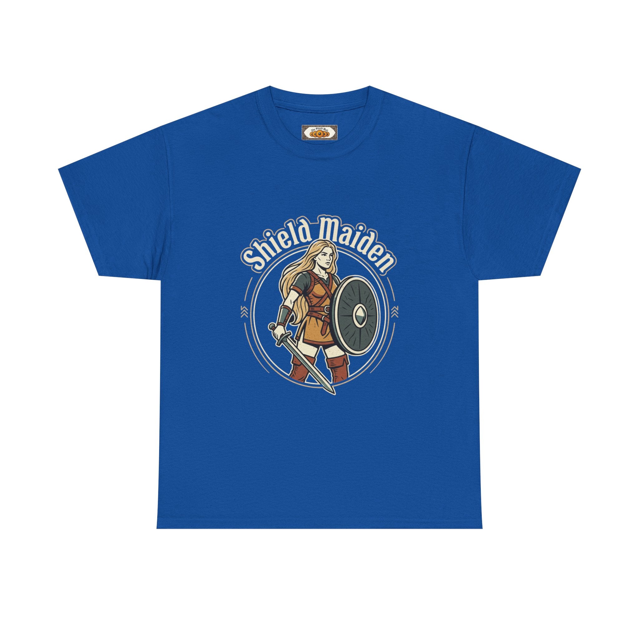 Shield Maiden T-Shirt | Unisex Adult Viking Warrior Tee