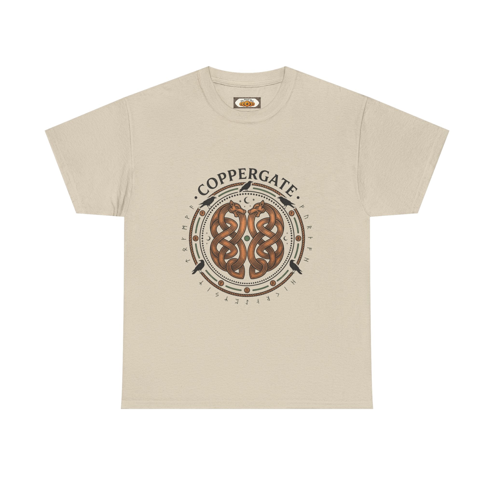 Coppergate Knotwork T-Shirt | Unisex Anglo-Saxon Heritage Tee