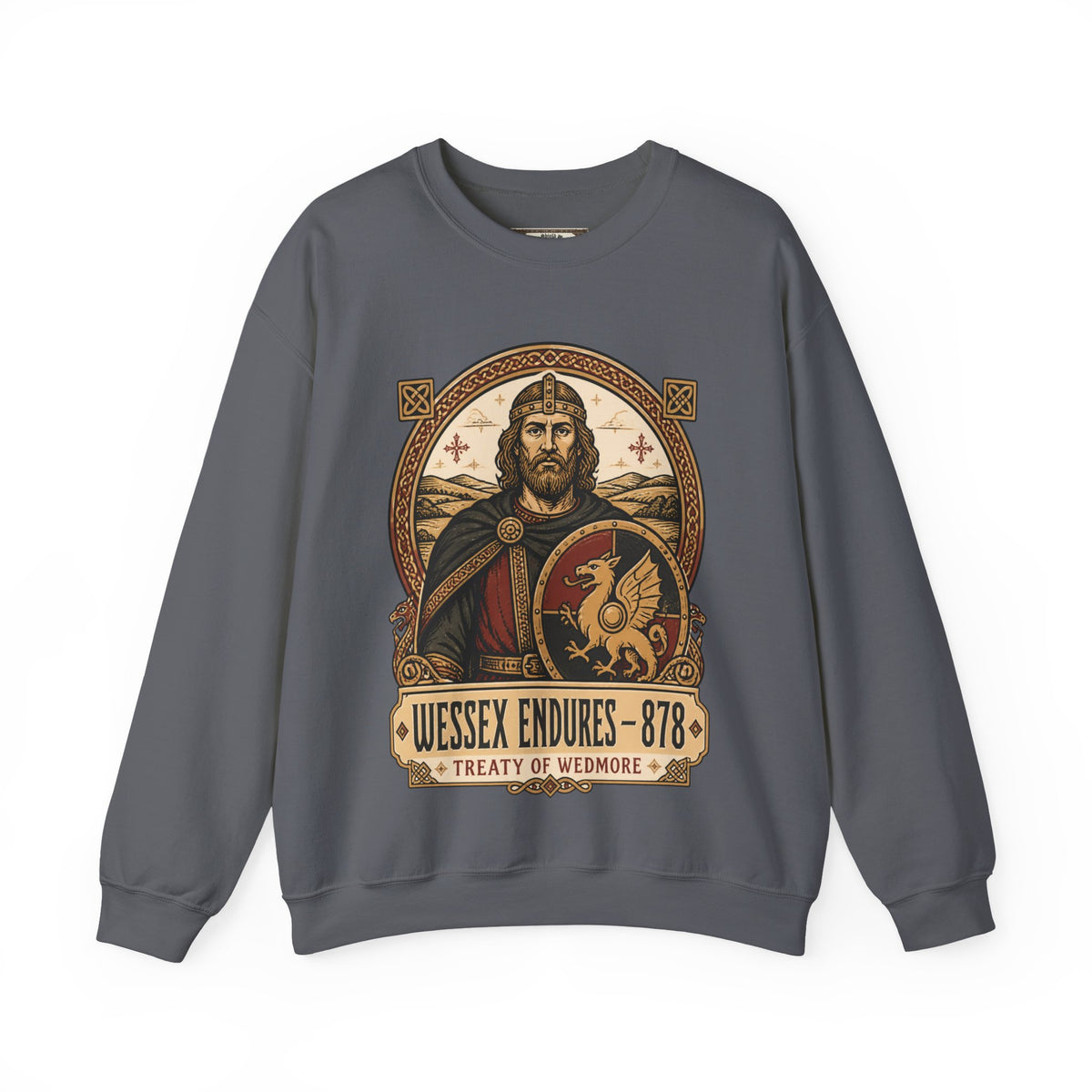 The Treaty of Wedmore — Wessex Endures — 878 Sweatshirt | Heritage Clothing