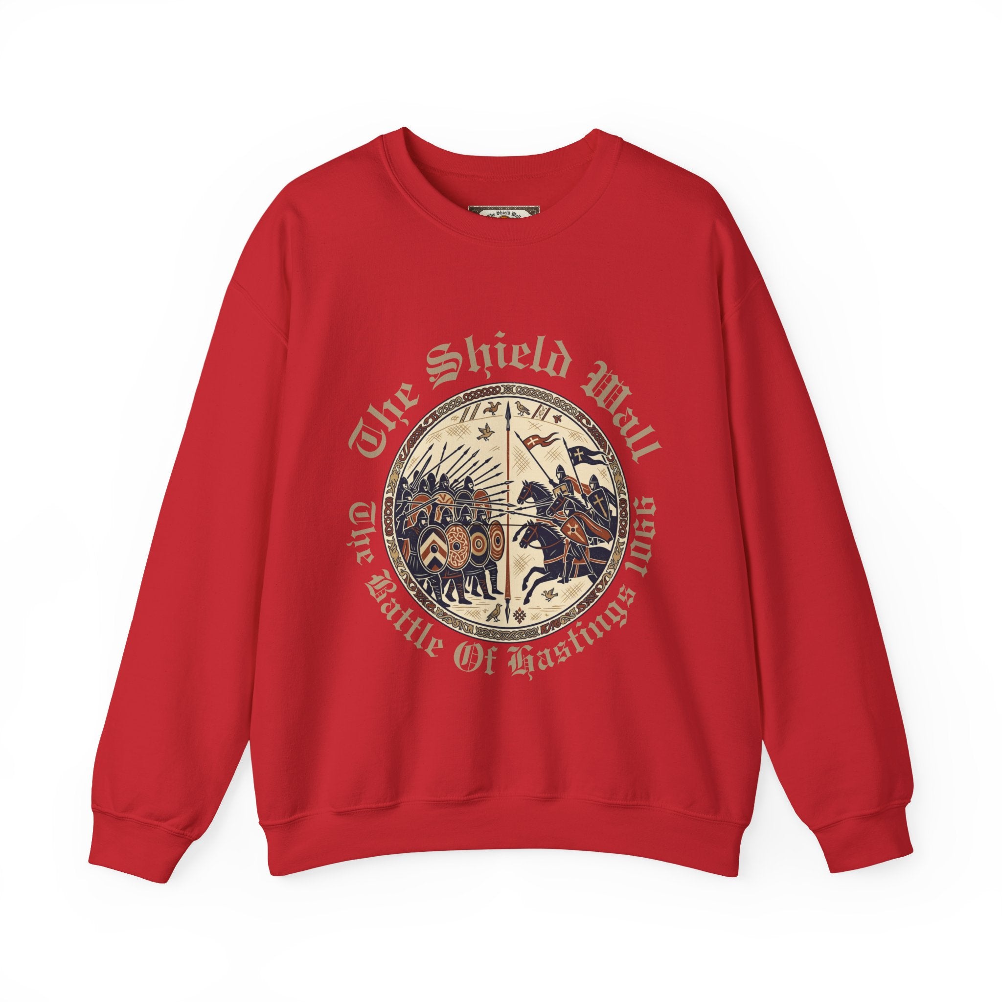 Battle of Hastings 1066 Unisex Adult Sweatshirt – Shield Wall Saxon & Norman Design