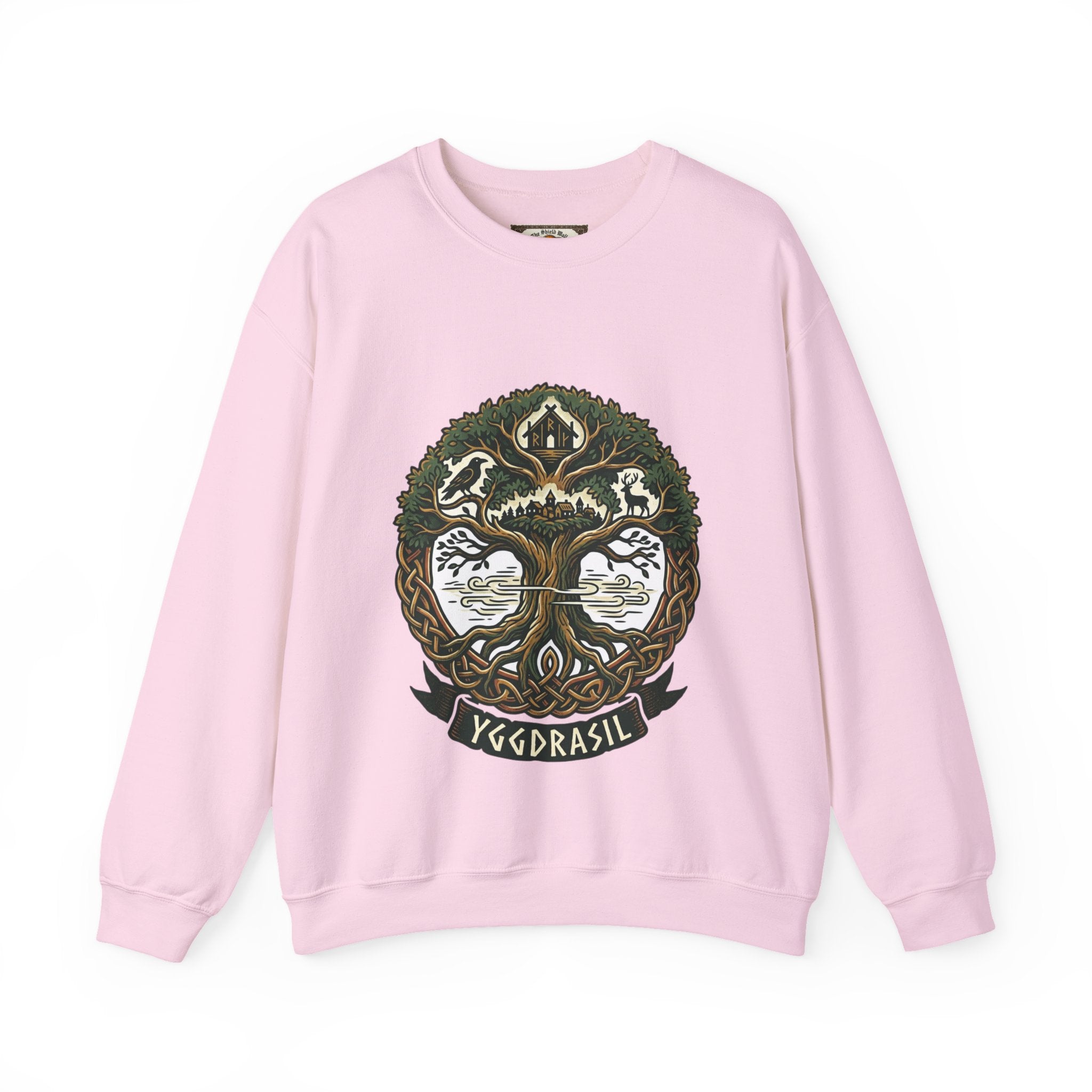 Yggdrasil Norse World Tree Sweatshirt | Unisex Viking Mythology Apparel