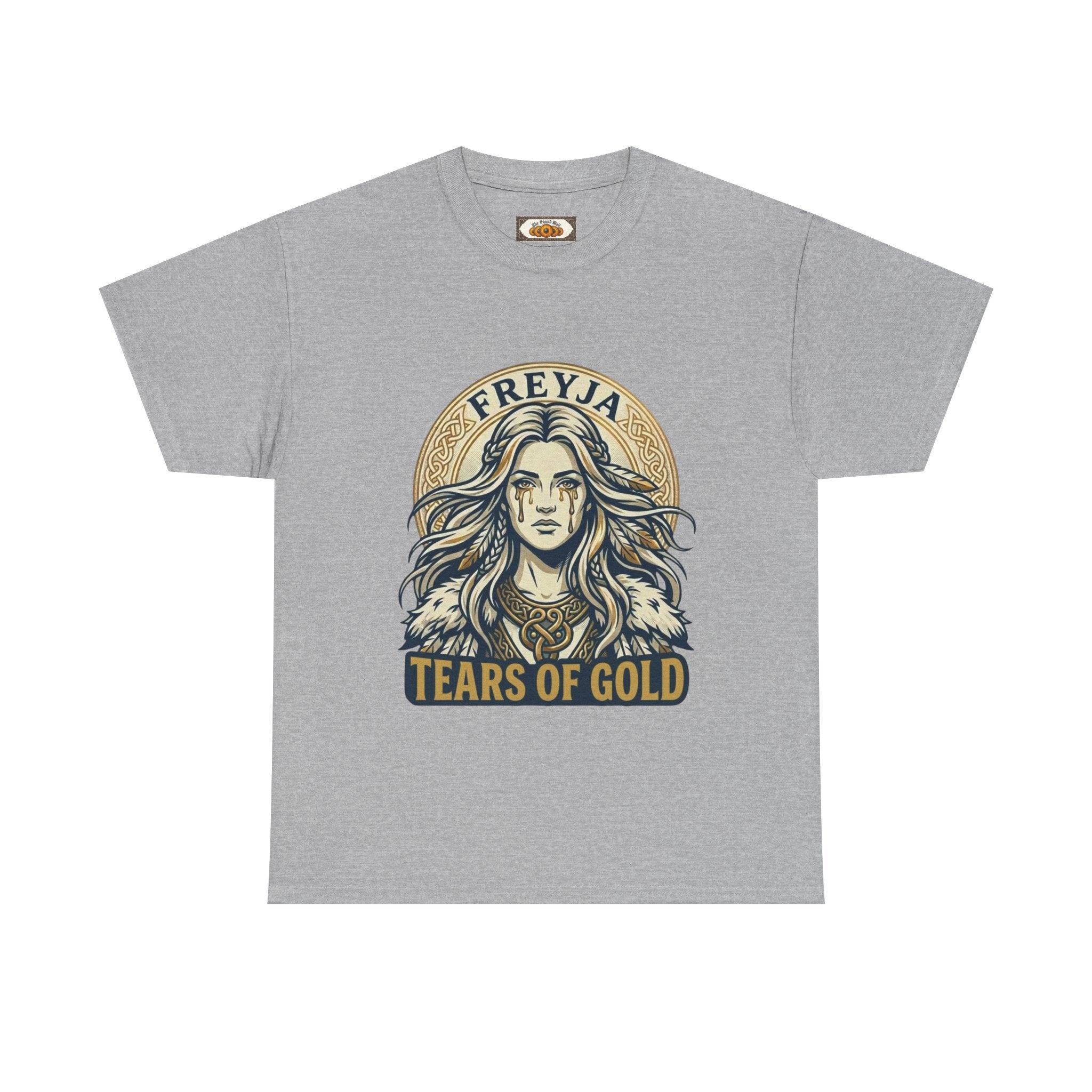 Freyja Tears of Gold T-Shirt | Unisex Adults | Norse Goddess Mythology Tee