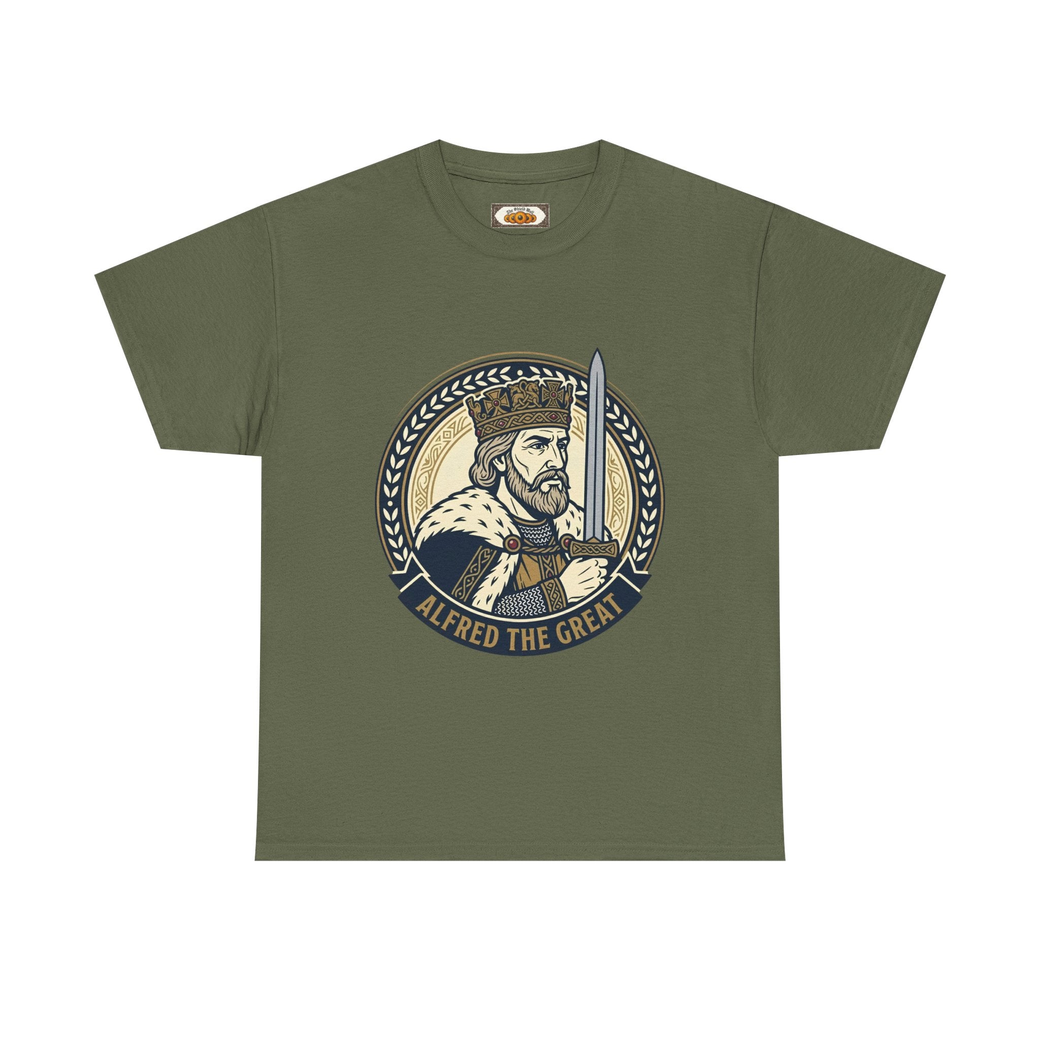 Alfred the Great Unisex T-Shirt | Anglo-Saxon Heritage Tee for Adults | The Shield Wall