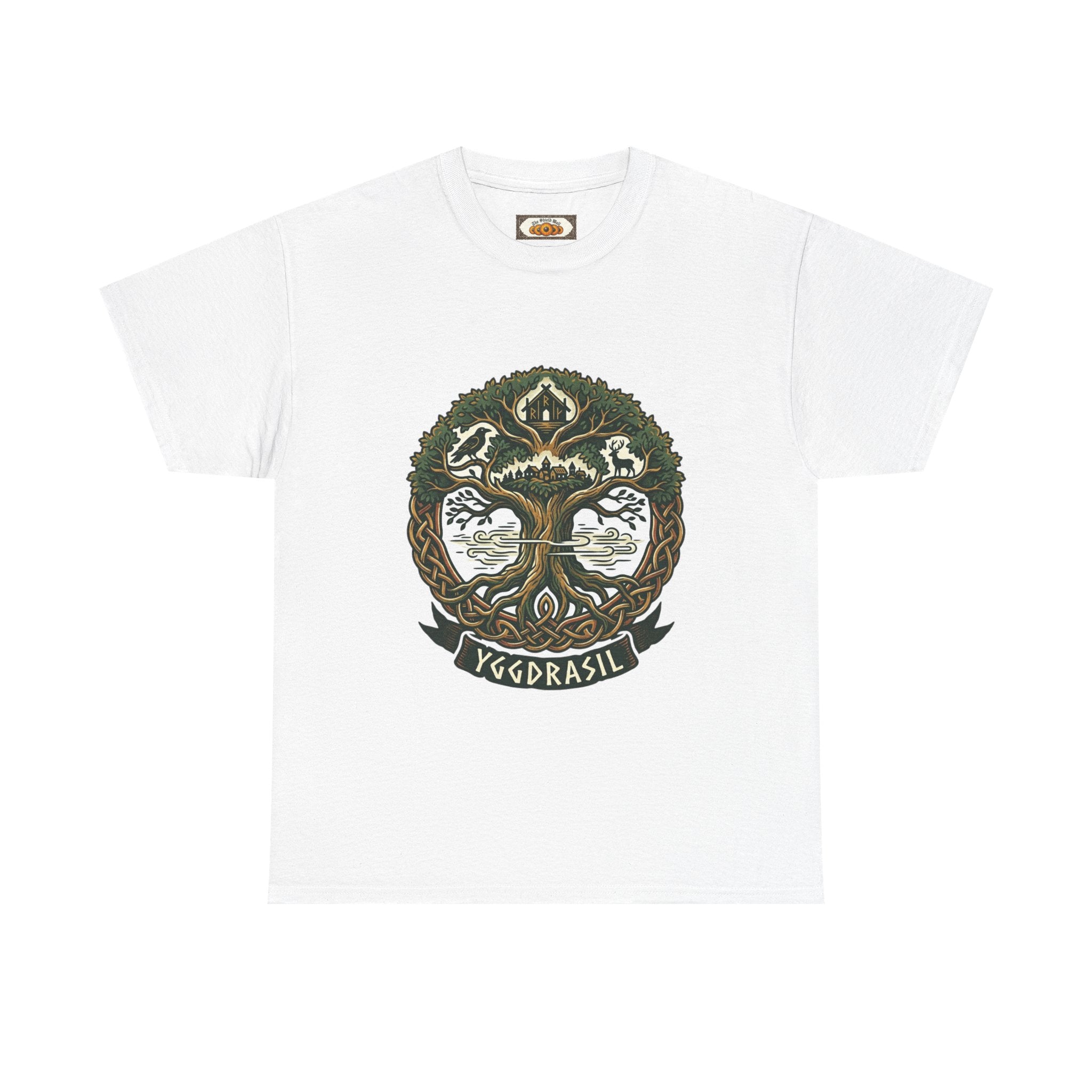 Yggdrasil Tree T-Shirt | Unisex Norse Mythology Viking World Tree Tee