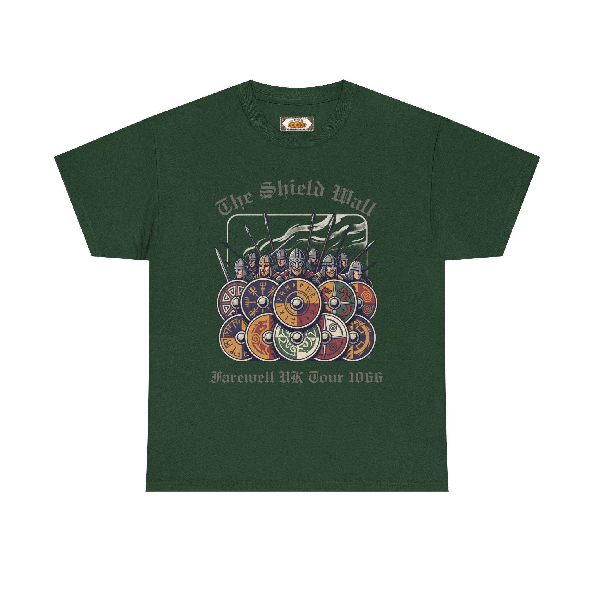 1066 Shield Wall Farewell Tour T-Shirt — Battle of Hastings, Stamford Bridge & Fulford