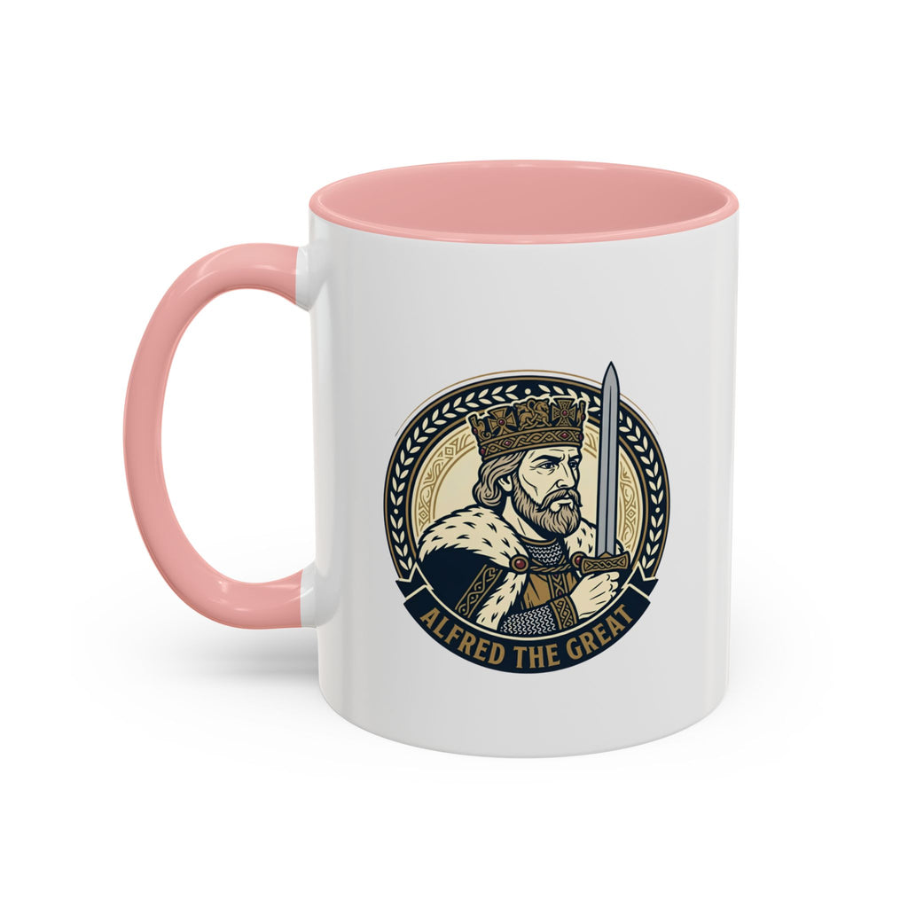 Alfred the Great Coffee Mug — Viking Heritage Anglo-Saxon Gift