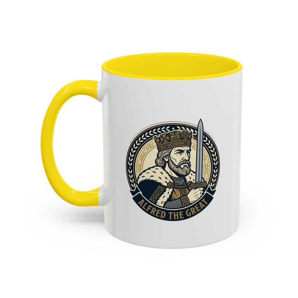 Alfred the Great Coffee Mug — Viking Heritage Anglo-Saxon Gift