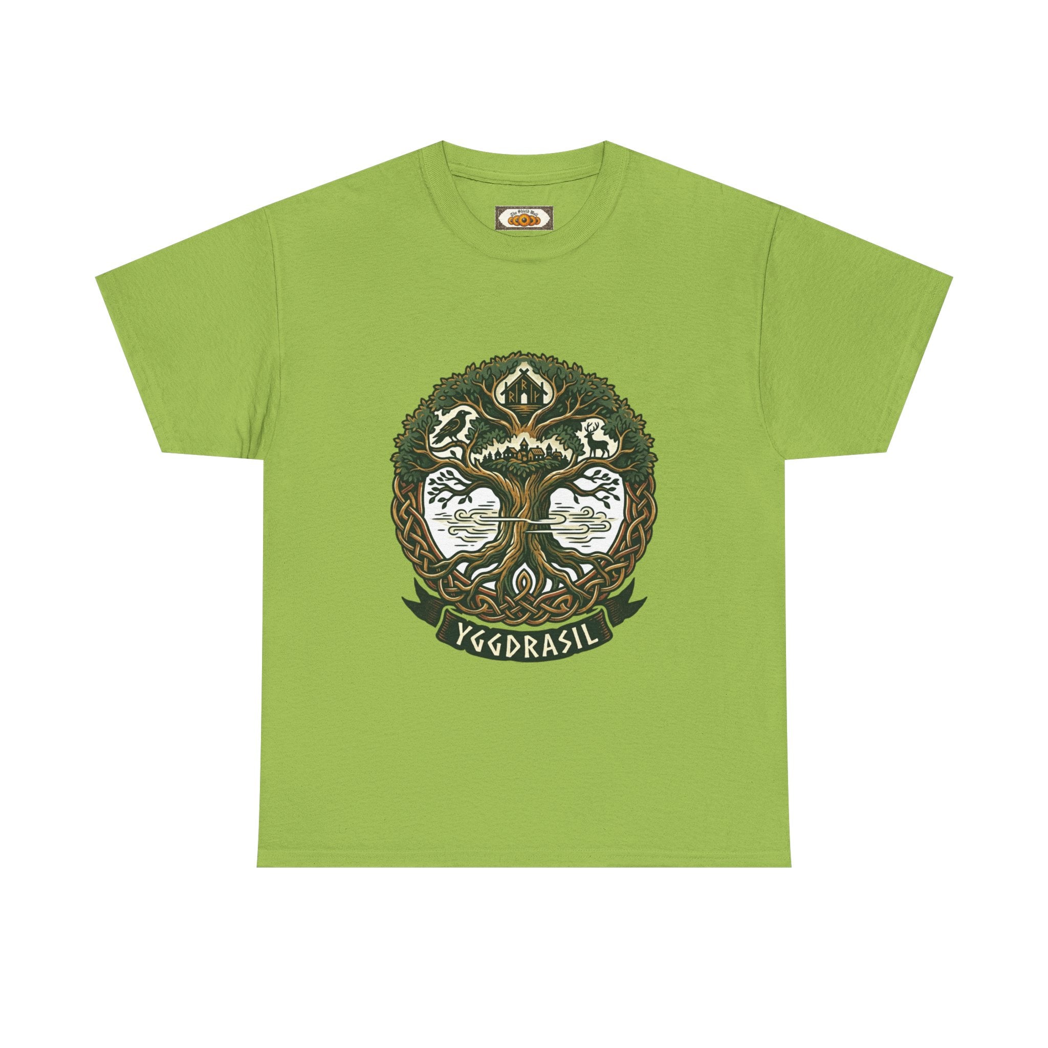 Yggdrasil Tree T-Shirt | Unisex Norse Mythology Viking World Tree Tee