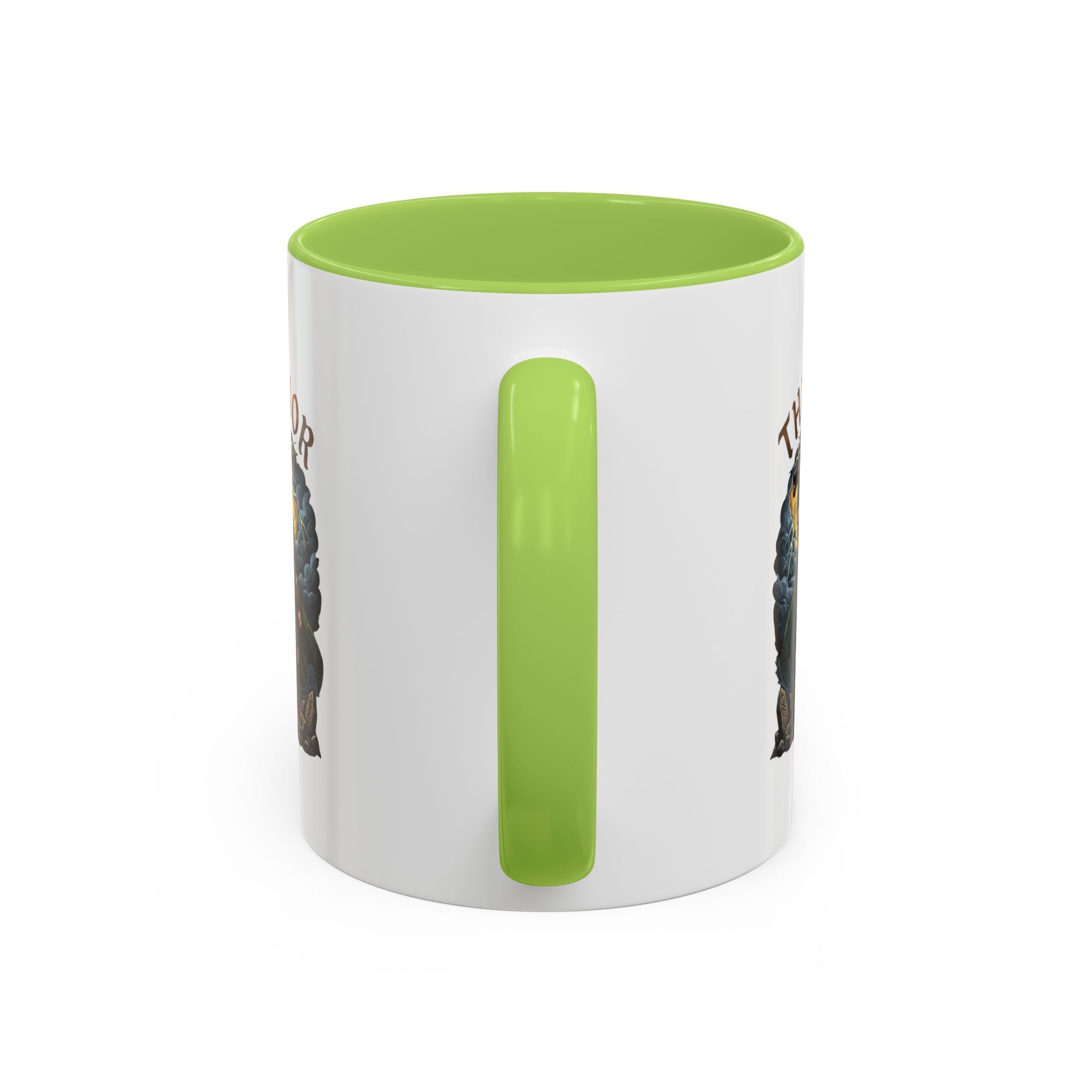 Thunor Hammer Coffee Mug — Anglo-Saxon God of Thunder | 11oz Accent Mug