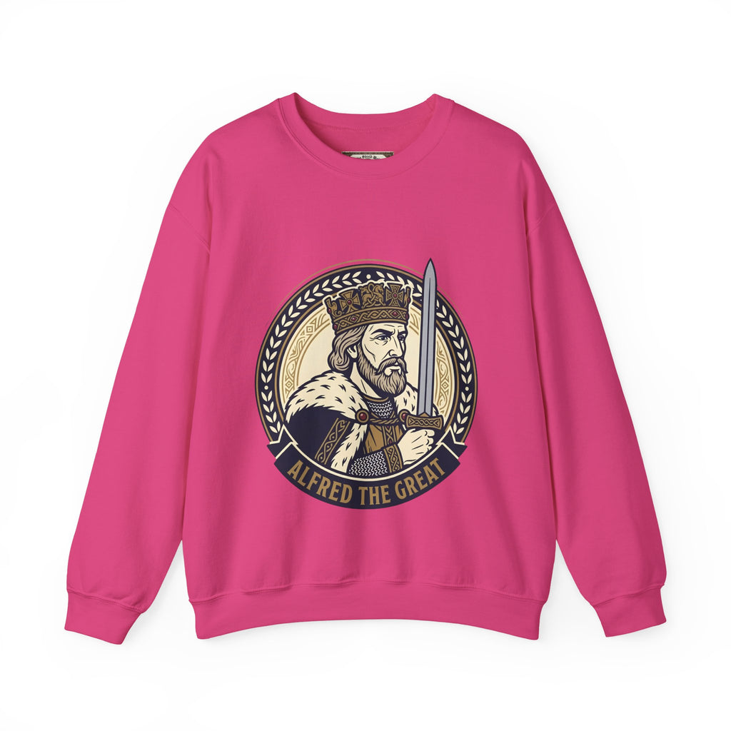 Alfred the Great Sweatshirt | Unisex Adult Heritage Crewneck