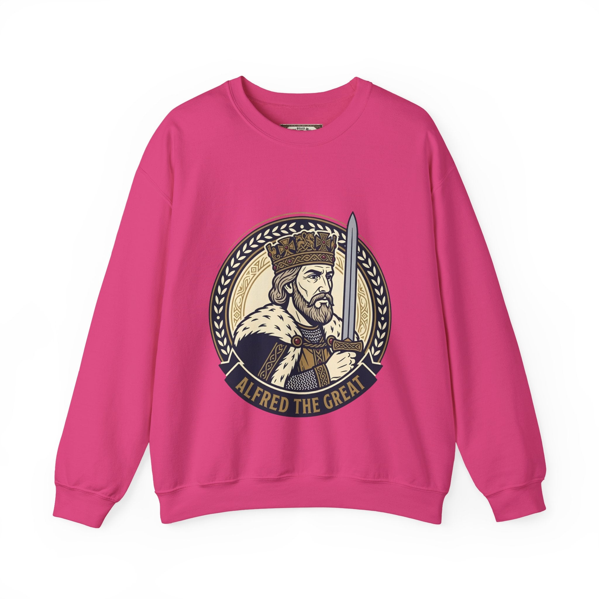 Alfred the Great Sweatshirt | Unisex Adult Heritage Crewneck