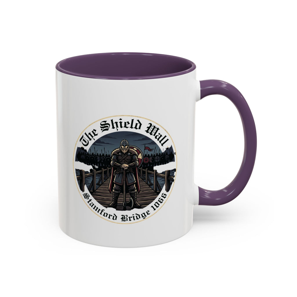 Stamford Bridge 1066 Accent Mug — The Lone Axeman of the Shield Wall