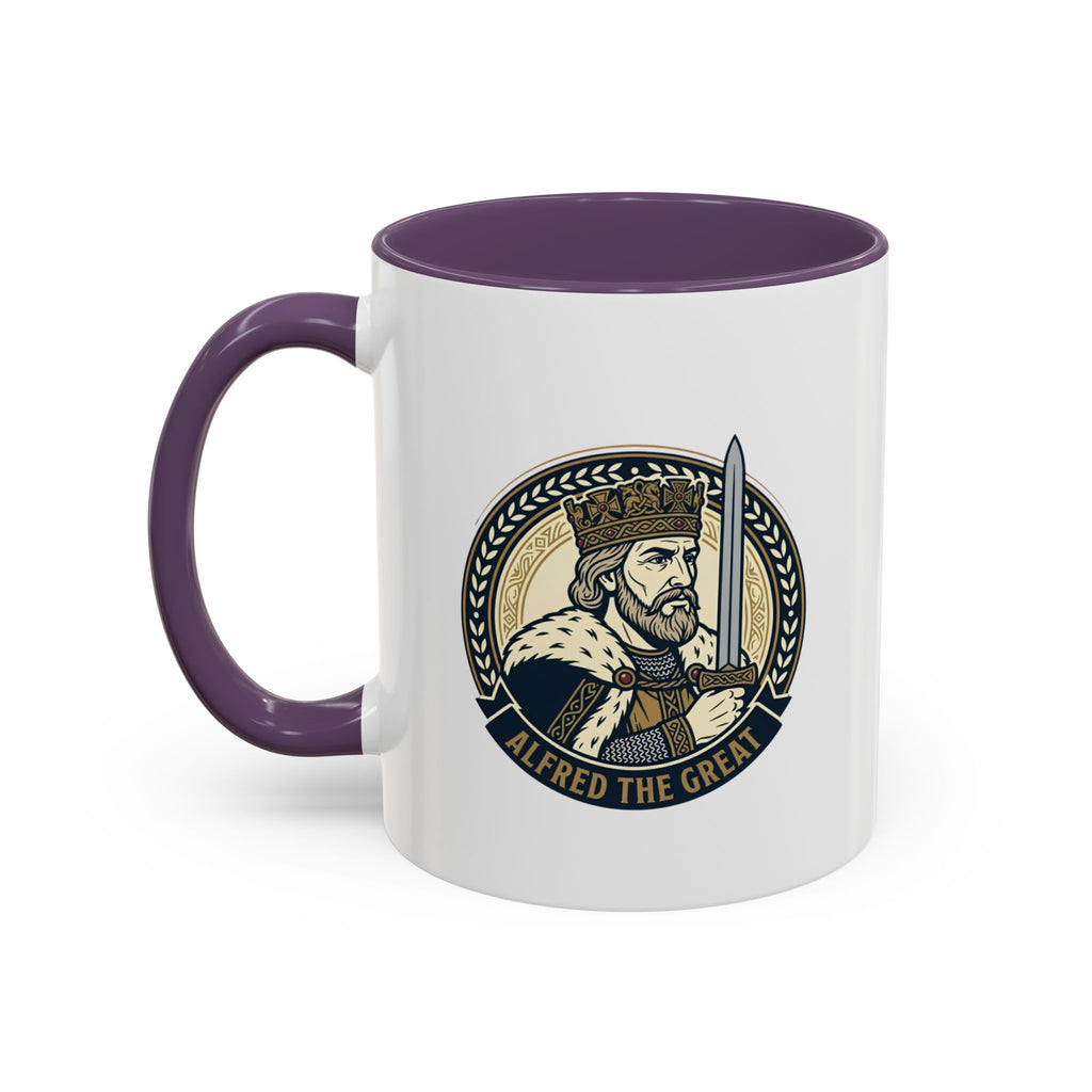 Alfred the Great Coffee Mug — Viking Heritage Anglo-Saxon Gift