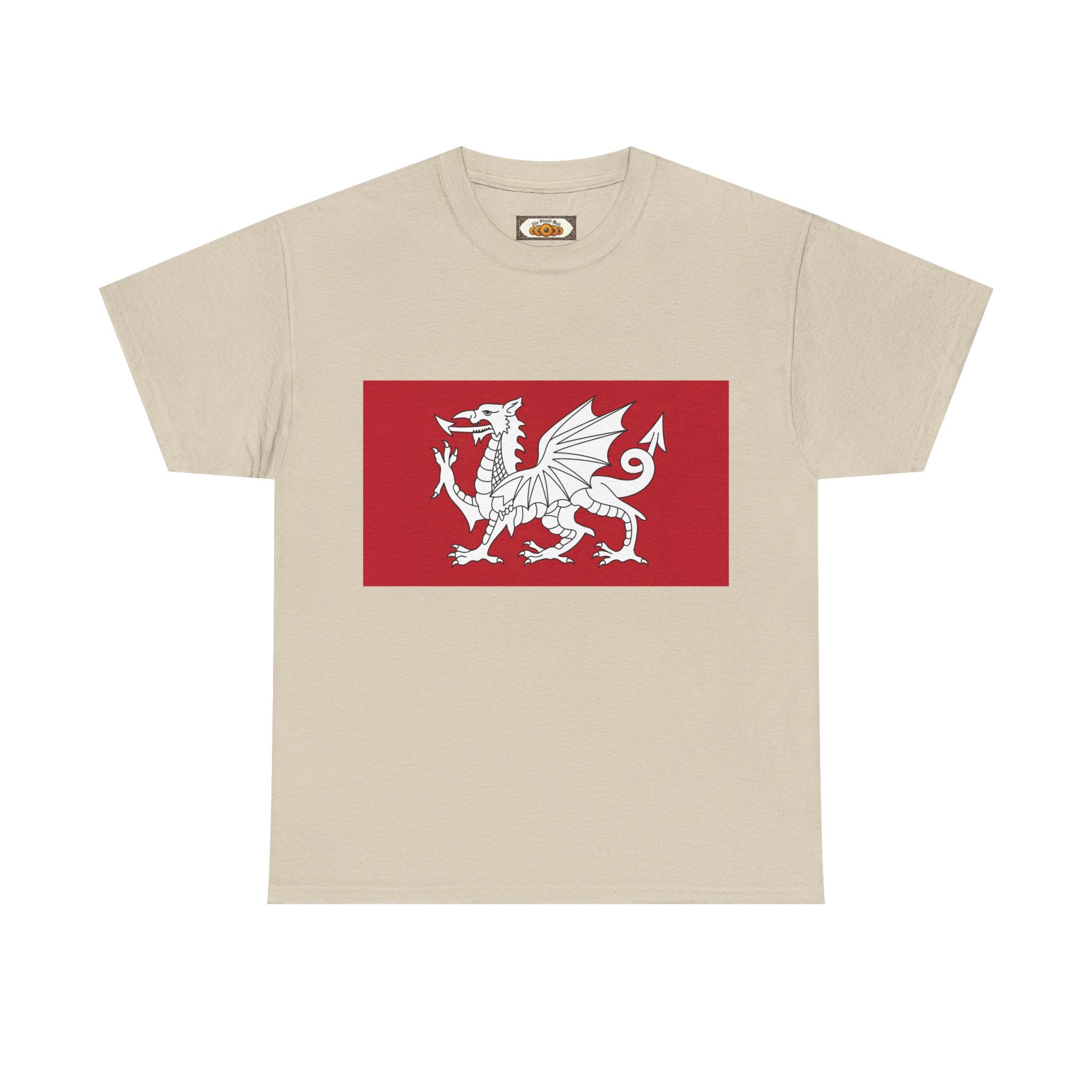 White Dragon of Wessex Unisex T-Shirt — Anglo-Saxon Emblem Tee | Heritage Clothing