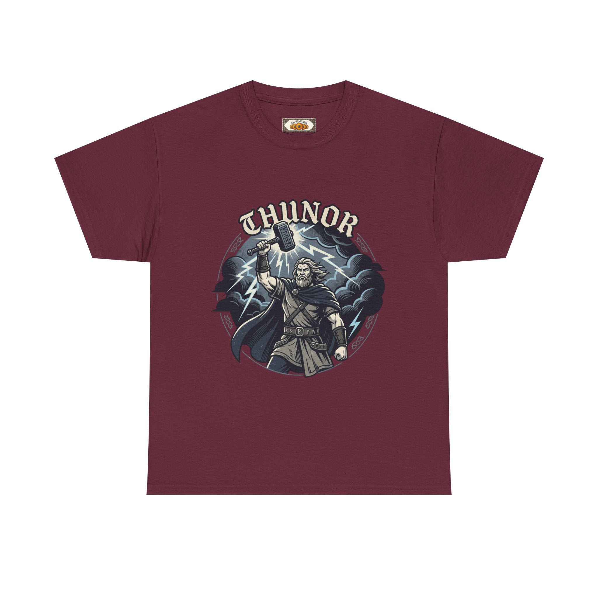 Thunor God of Thunder T-Shirt — Anglo-Saxon Mythology Tee