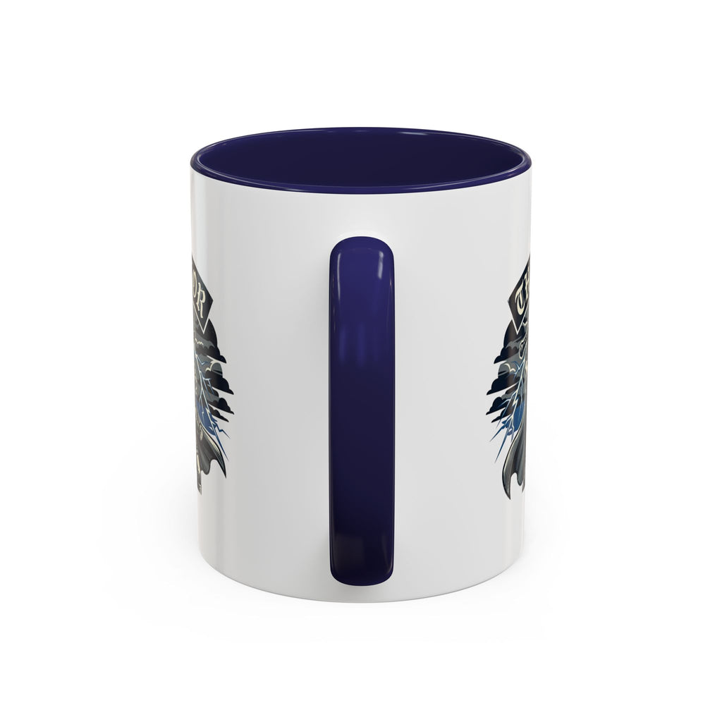 Thunor — Anglo-Saxon Thunder God 11oz Accent Mug | Norse History Gift