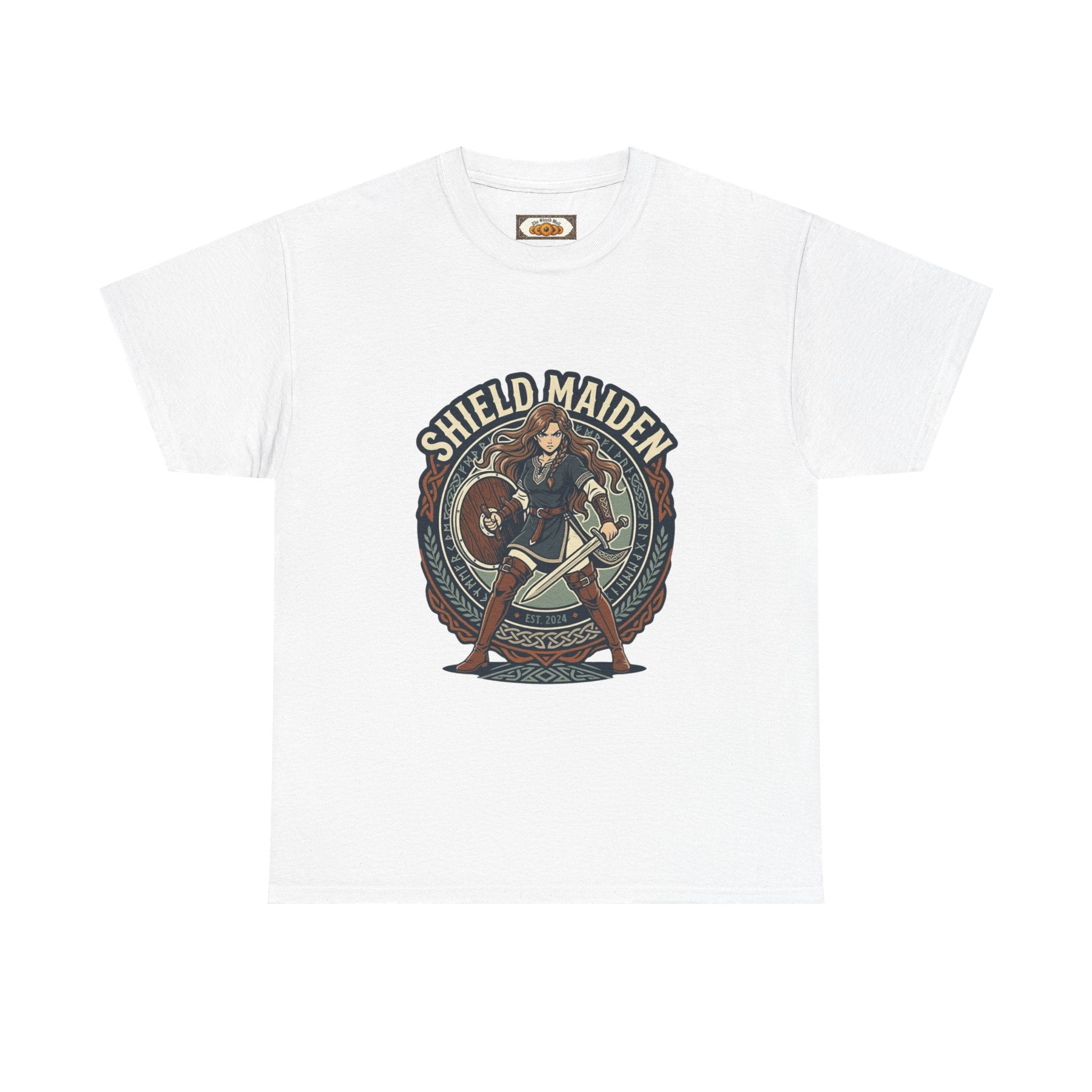 Shield Maiden T-Shirt | Unisex Viking Warrior Tee | Norse Heritage Apparel