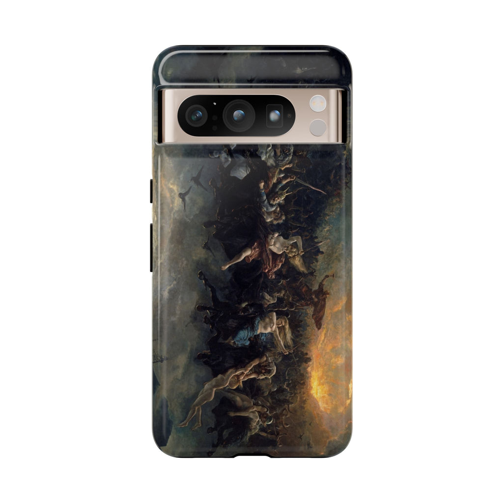 The Wild Hunt of Odin Phone Case — Peter Nicolai Arbo 1872 | Norse Wall Art