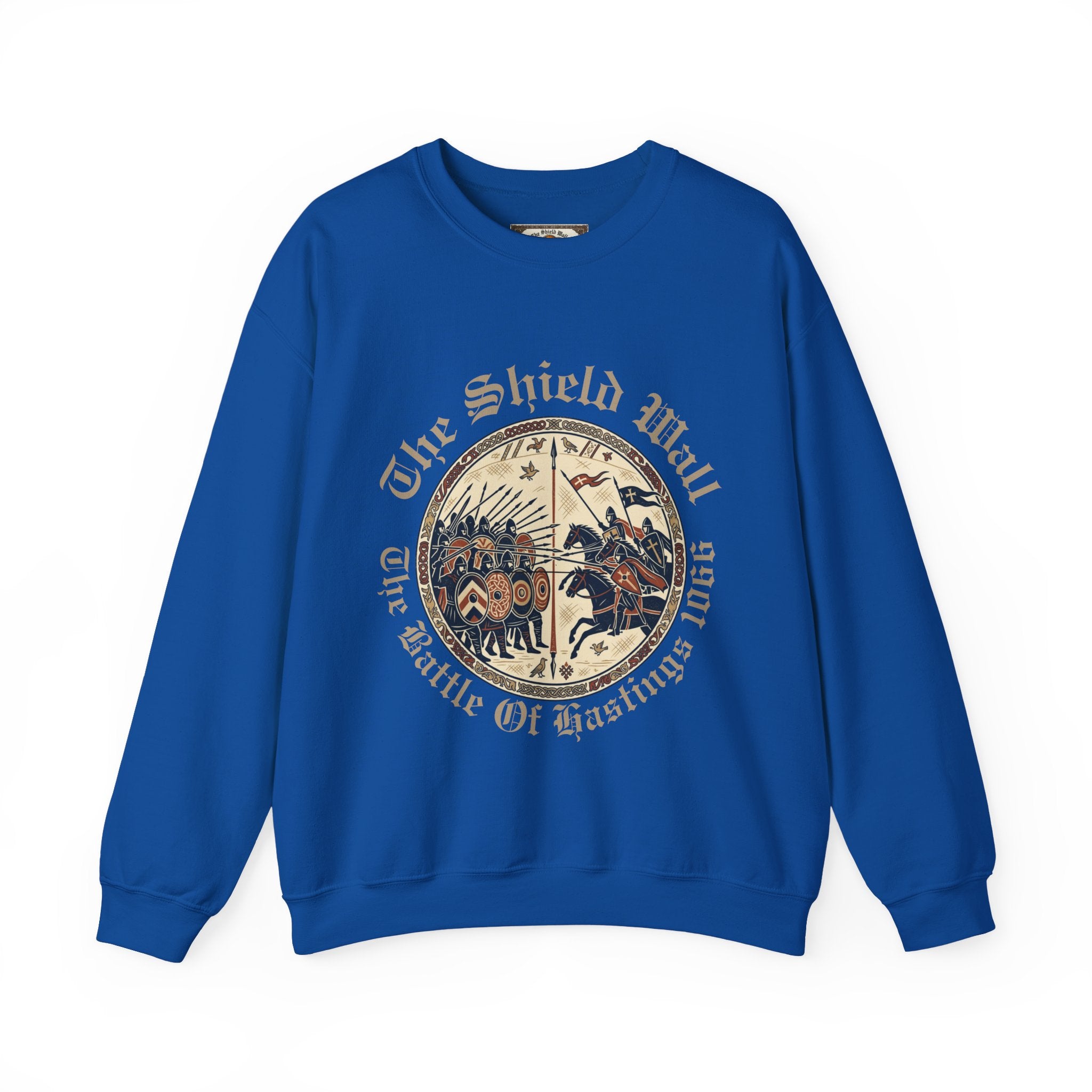 Battle of Hastings 1066 Unisex Adult Sweatshirt – Shield Wall Saxon & Norman Design