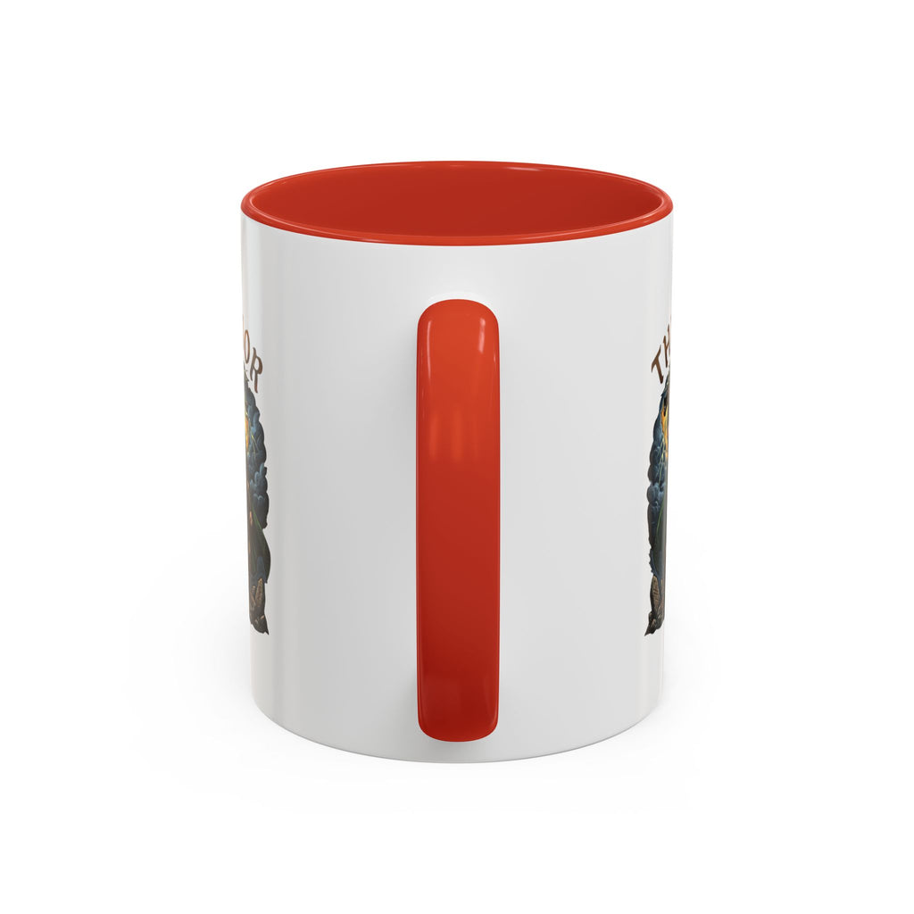 Thunor Hammer Coffee Mug — Anglo-Saxon God of Thunder | 11oz Accent Mug