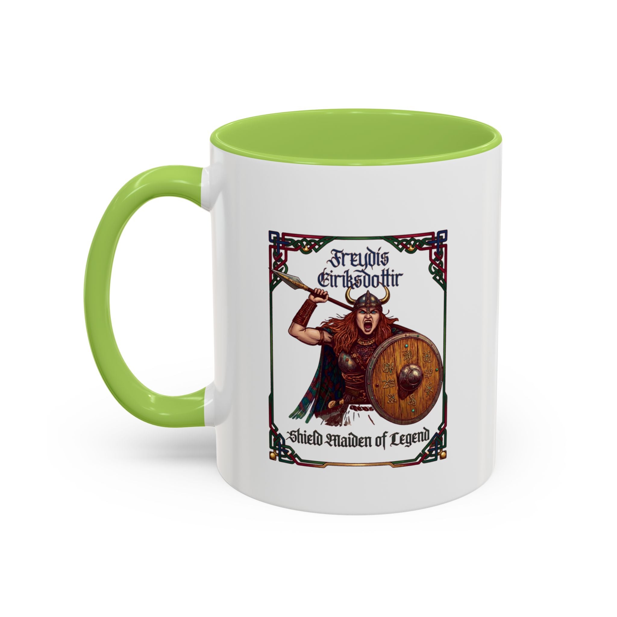 Freydís Eiríksdóttir Shield Maiden Coffee Mug | Viking Norse History Gift – 11oz