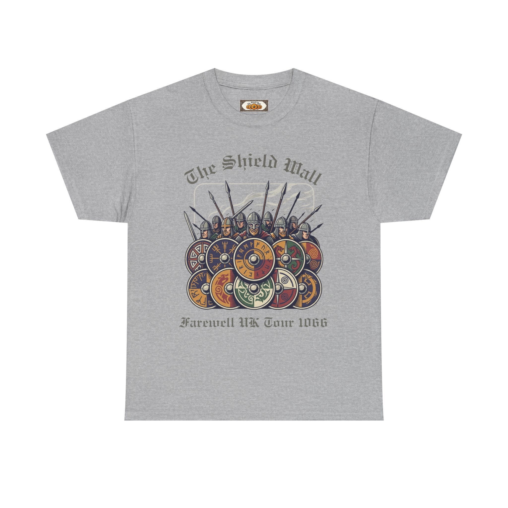 1066 Shield Wall Farewell Tour T-Shirt — Battle of Hastings, Stamford Bridge & Fulford