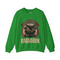Ragnarök Sweatshirt — The End Is Only The Beginning | Raven Wolf & Axes Norse Heritage Crewneck | Heritage Clothing