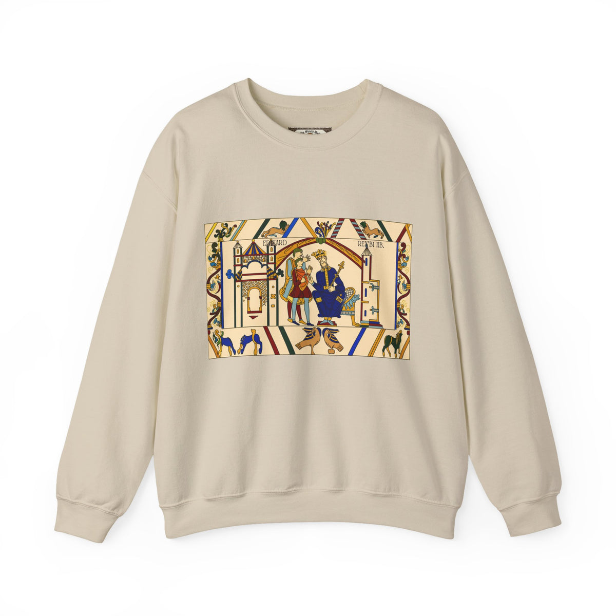 King Edward the Confessor — Bayeux Tapestry Heritage Sweatshirt | Heritage Clothing