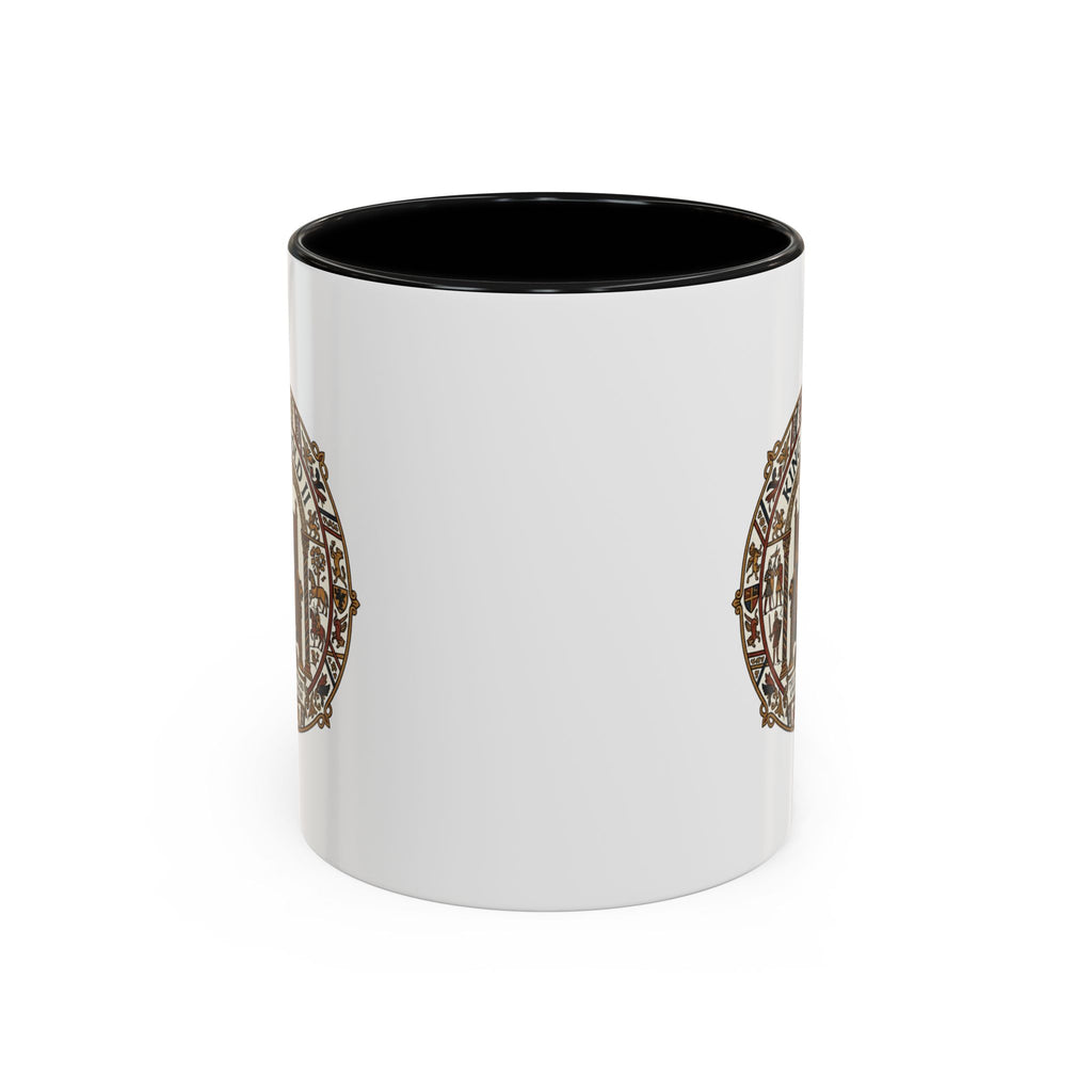King Harold II Crest Mug — Bayeux Tapestry Medieval Coffee Cup (11oz)